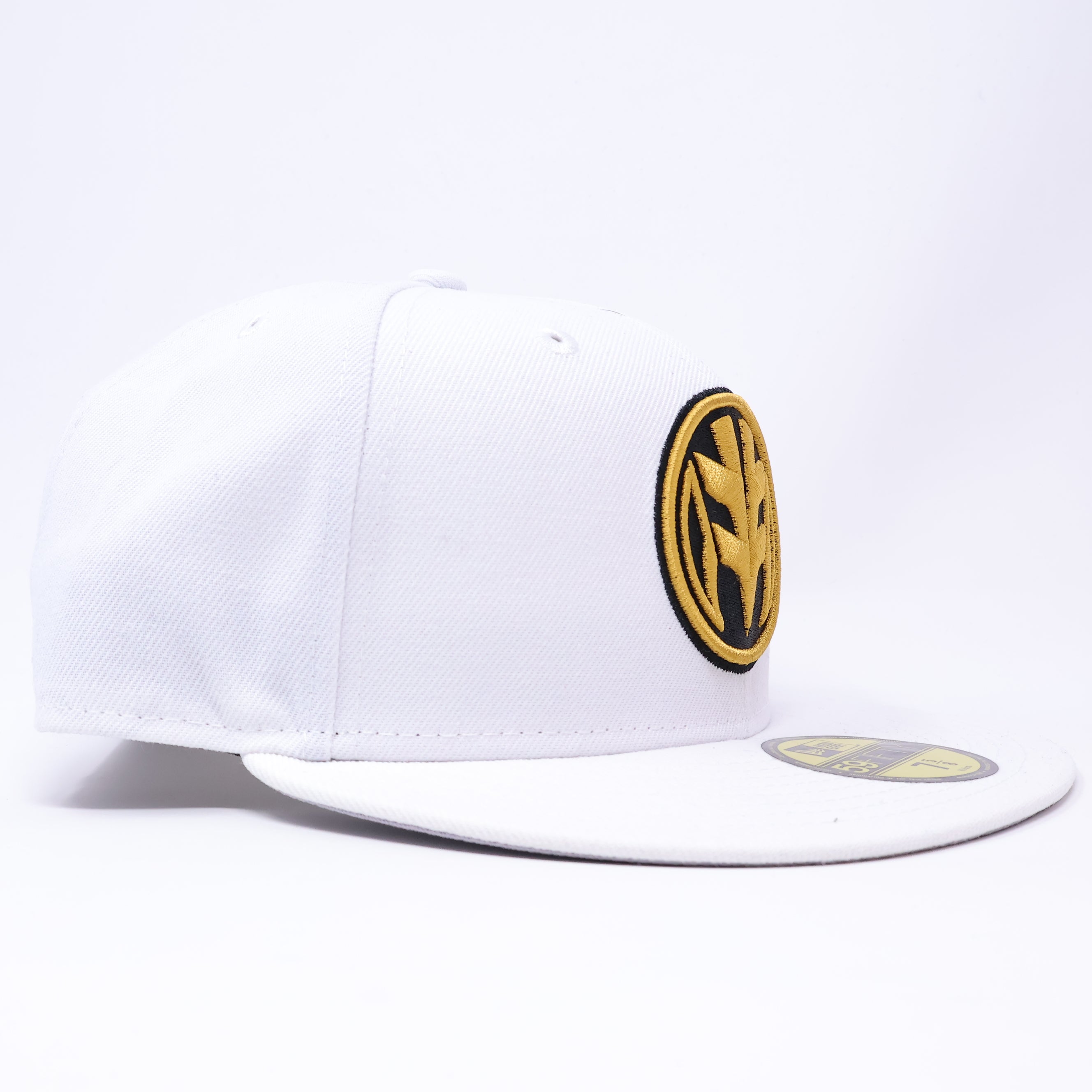NWT 5/8 White Power Rangers 59fifty New Era Fitted Hat Cap