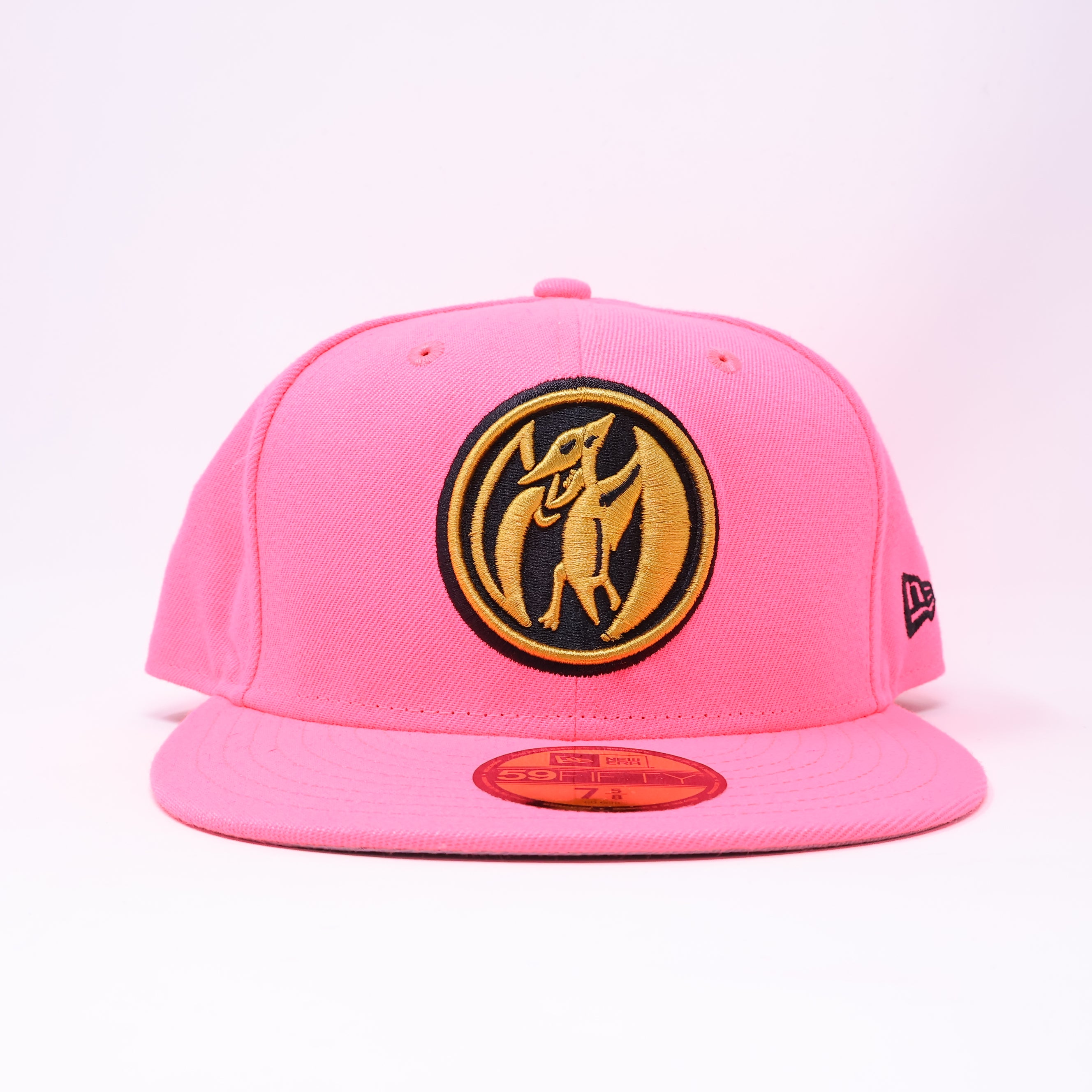 NWT 5/8 Pink Power Rangers 59fifty New Era Fitted Hat Cap