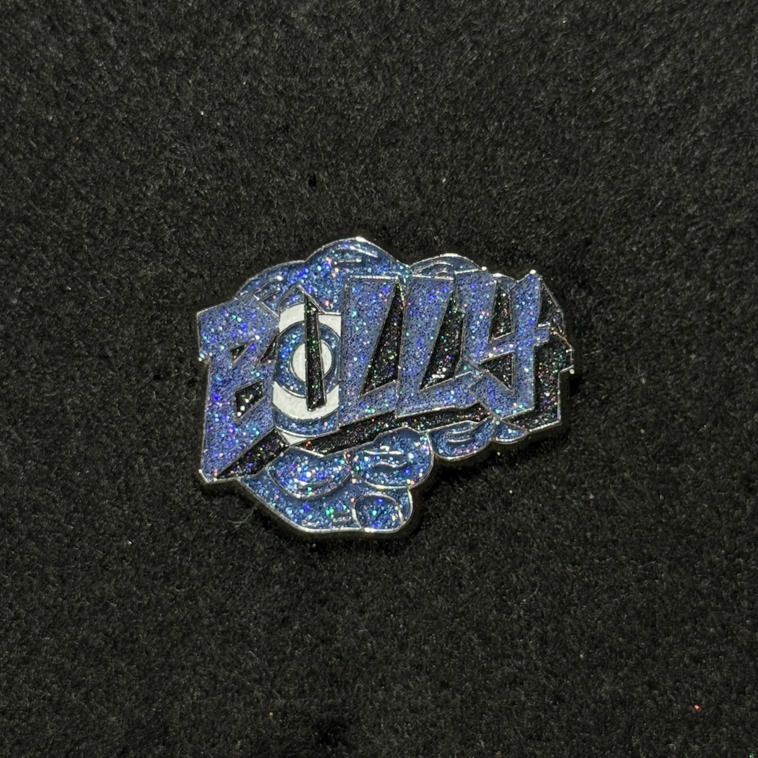 BULLY Indigo Graphic Pin