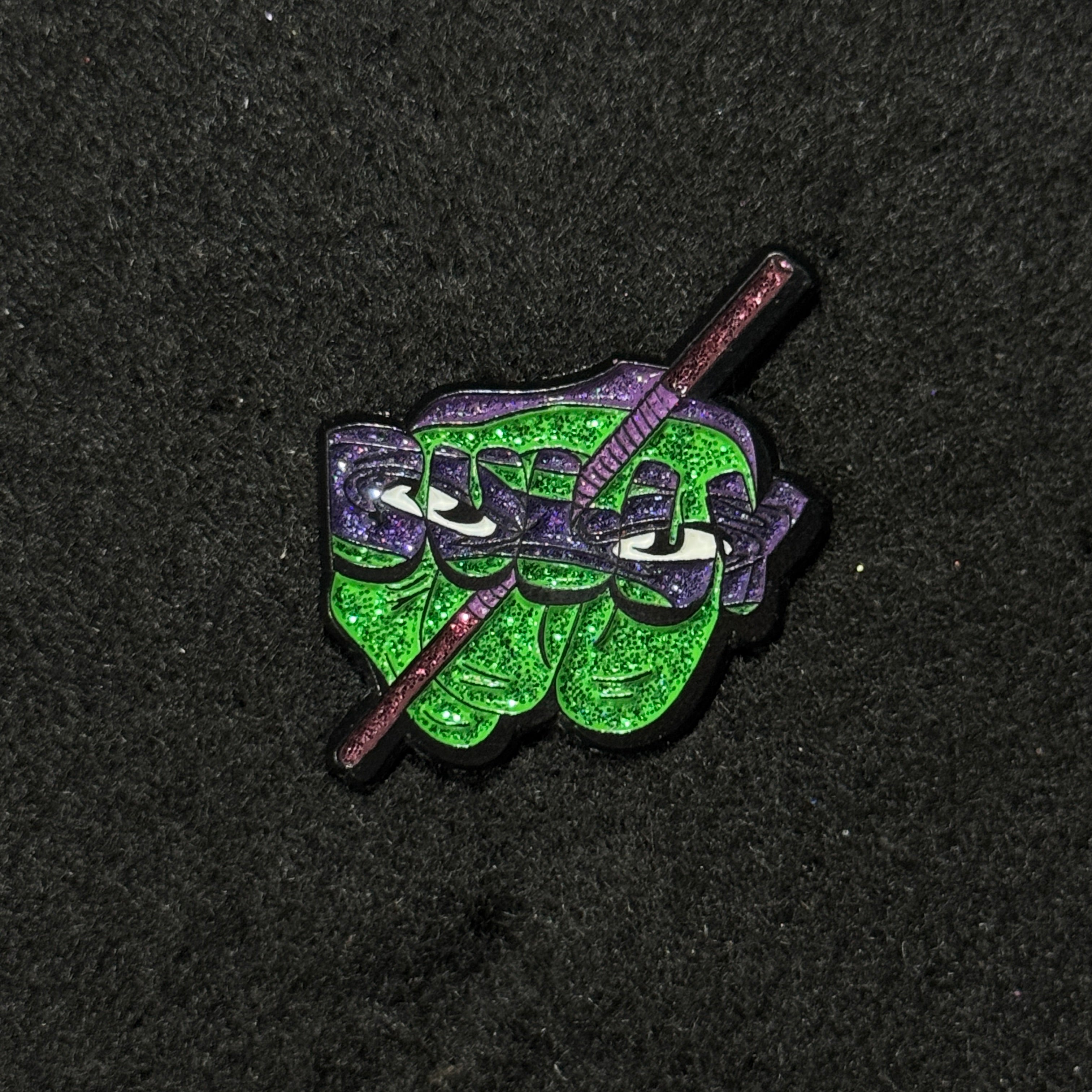 BULLY TMNT Don Graphic Pin