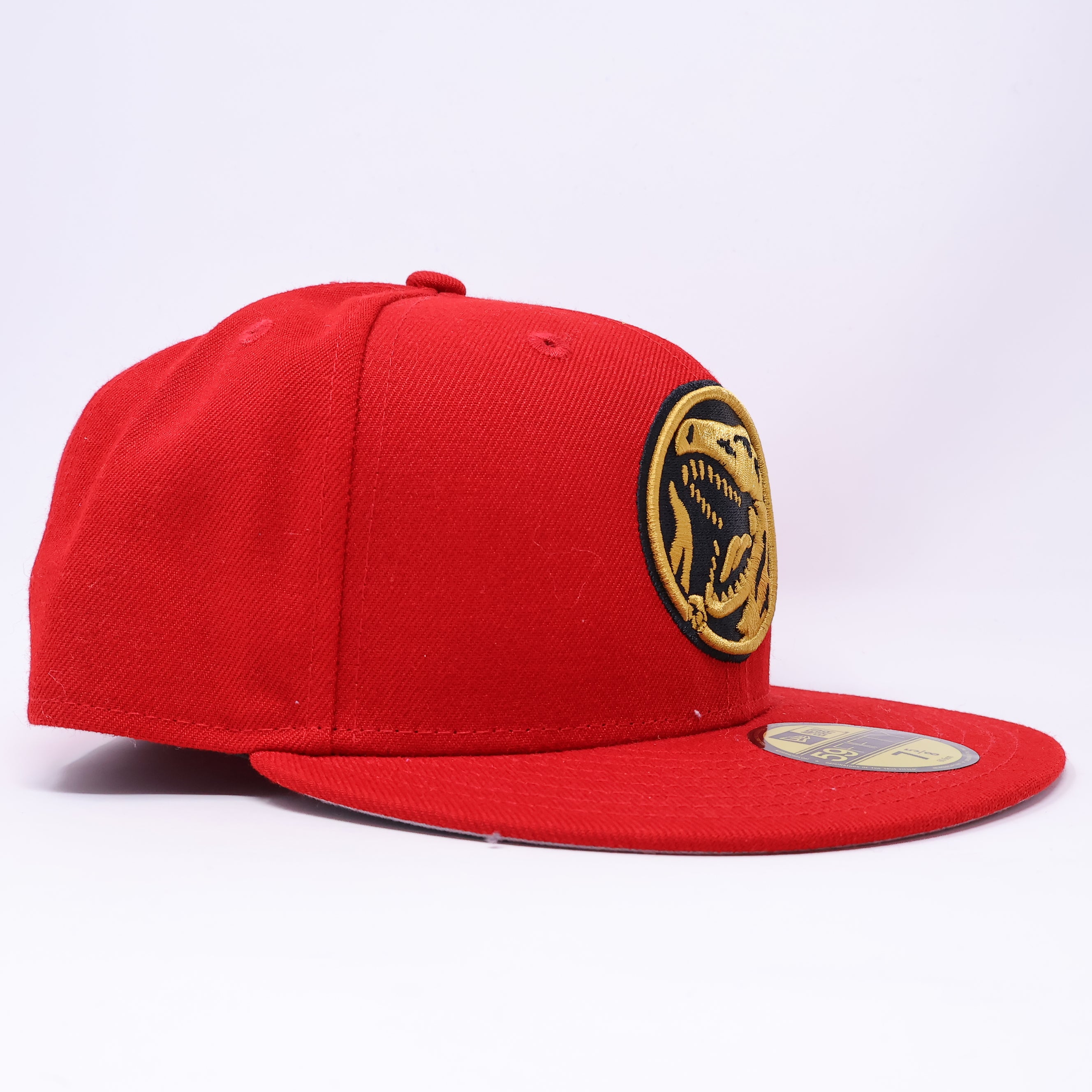 NWT 5/8 Red Power Ranger 59fifty New Era Fitted Hat Cap
