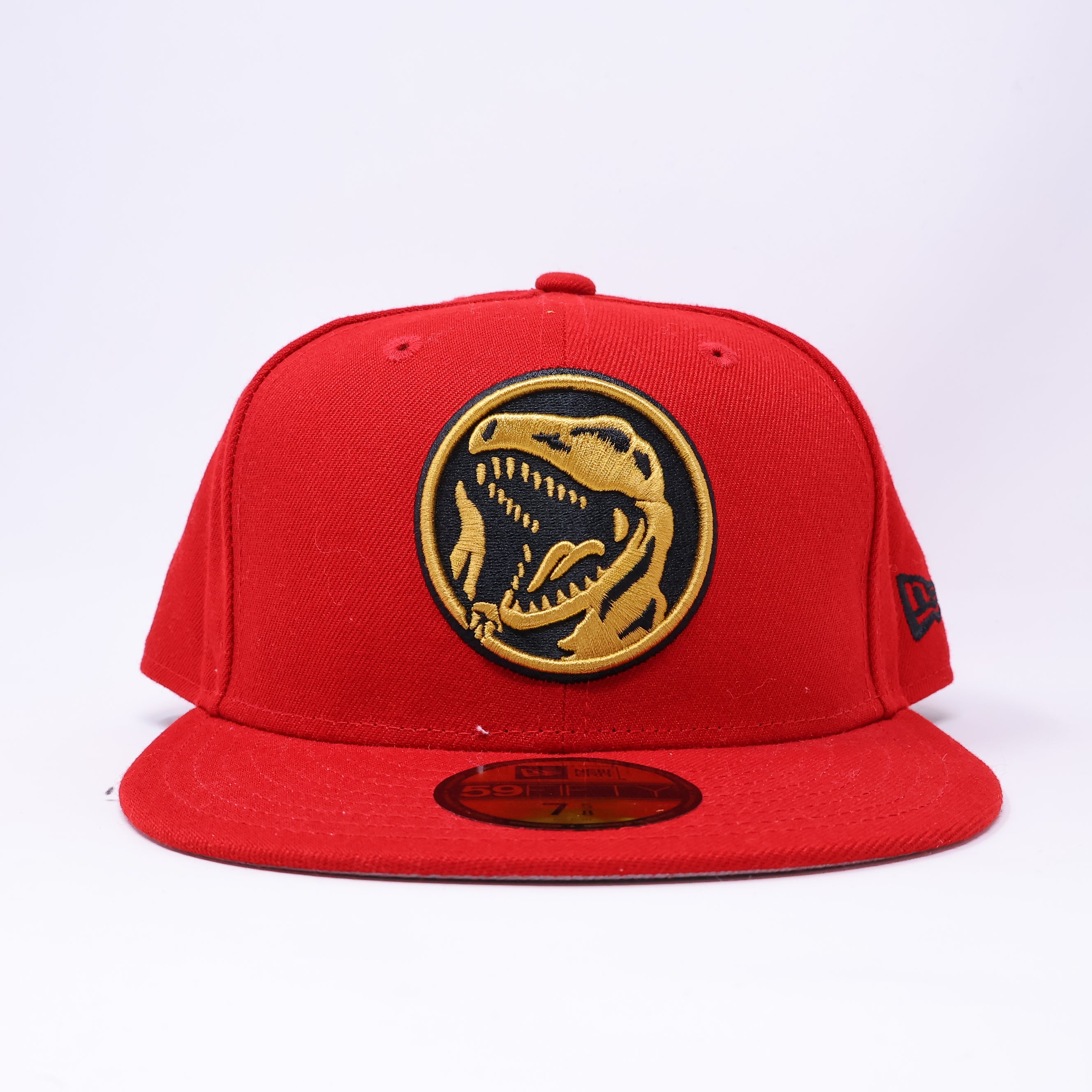 NWT 5/8 Red Power Ranger 59fifty New Era Fitted Hat Cap