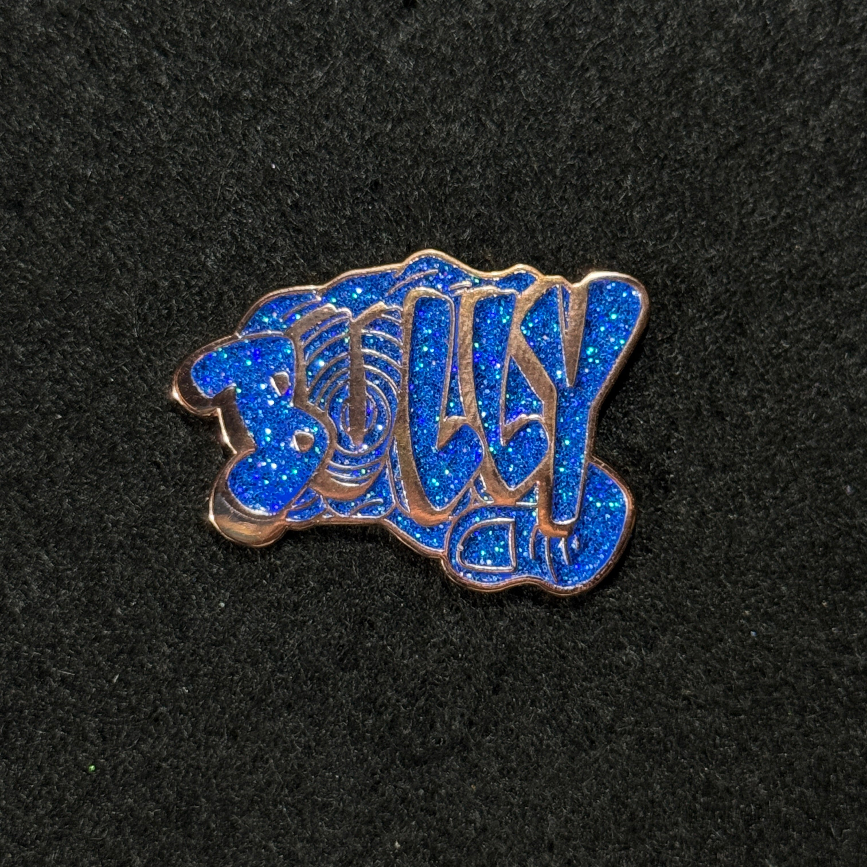 BULLY Copper Plating / Blue Graphic Pin