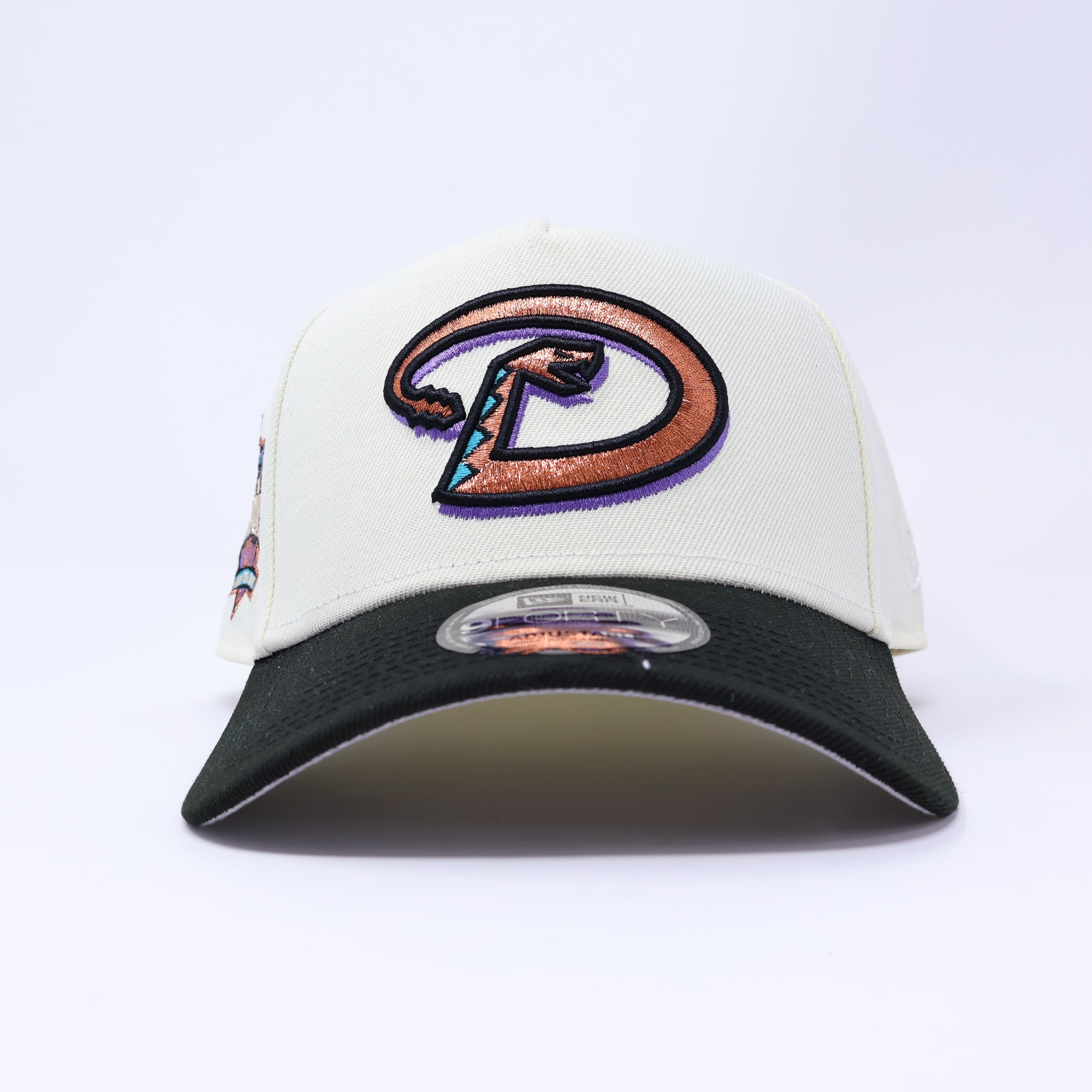 NEW Chrome White Arizona Diamondbacks New Era 9Forty Adjustable 5 Panel Hat