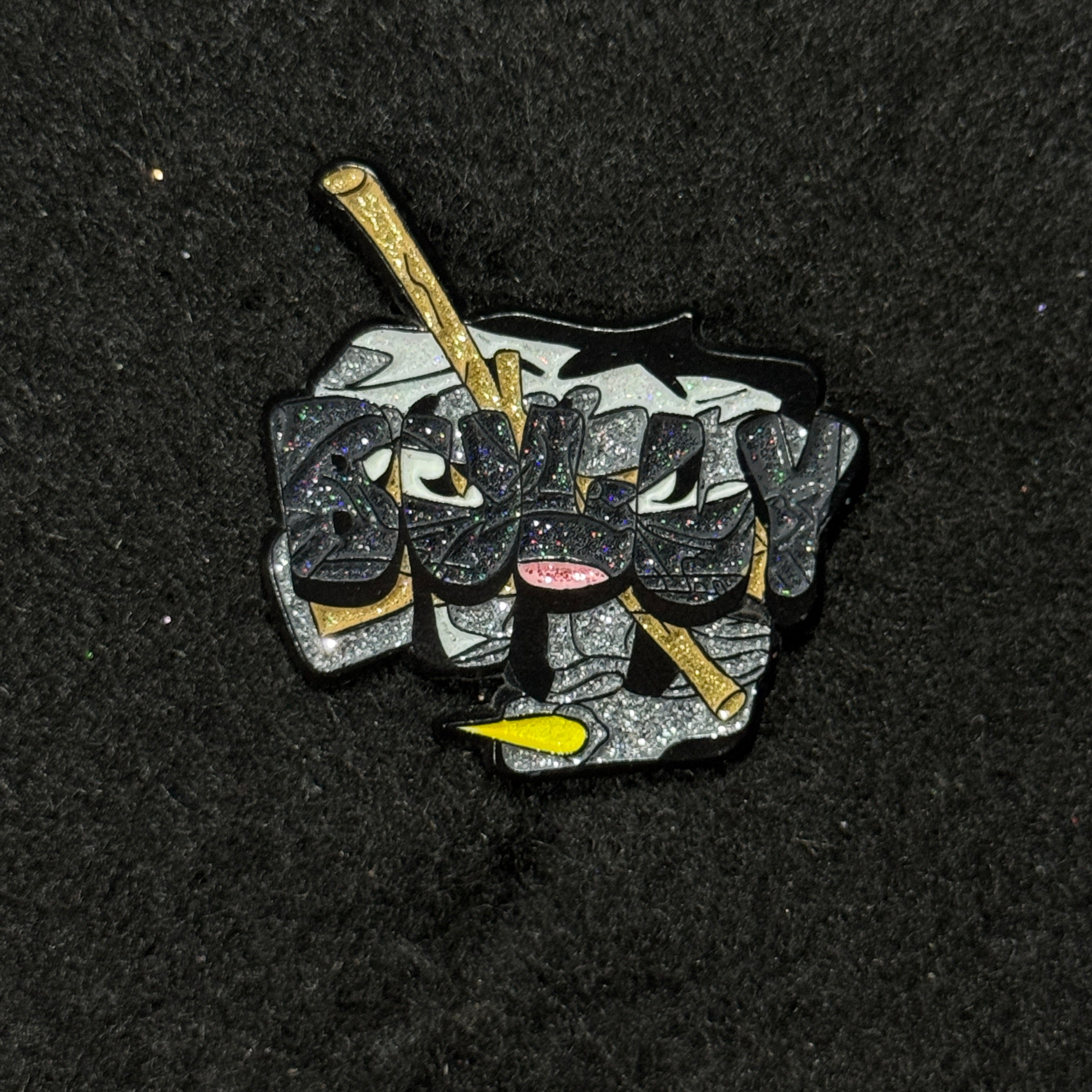 BULLY TMNT Splinter Graphic Pin