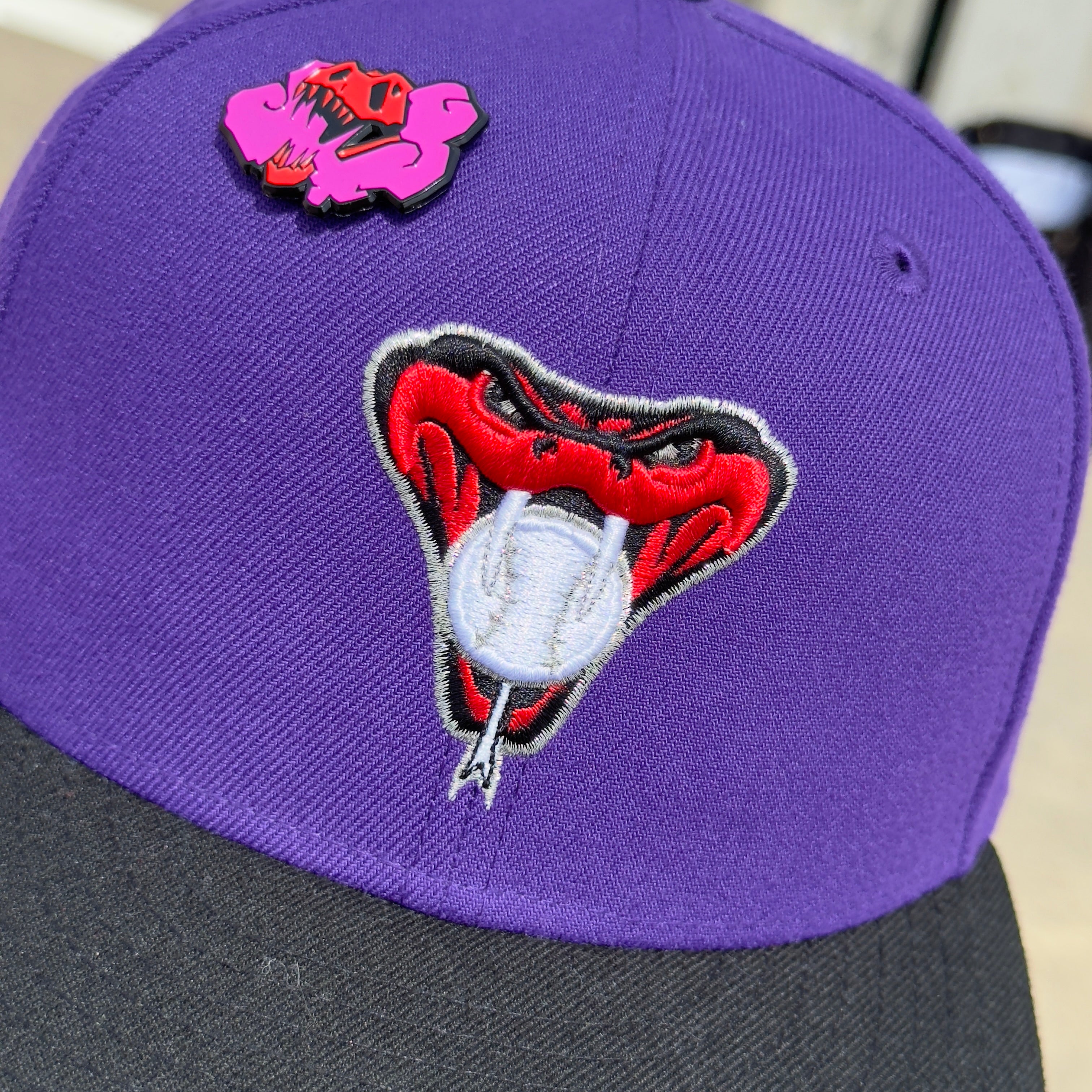 7 1/8 USED Purple Arizona Diamondbacks MLB All Star Game 59fifty New Era Fitted Cap