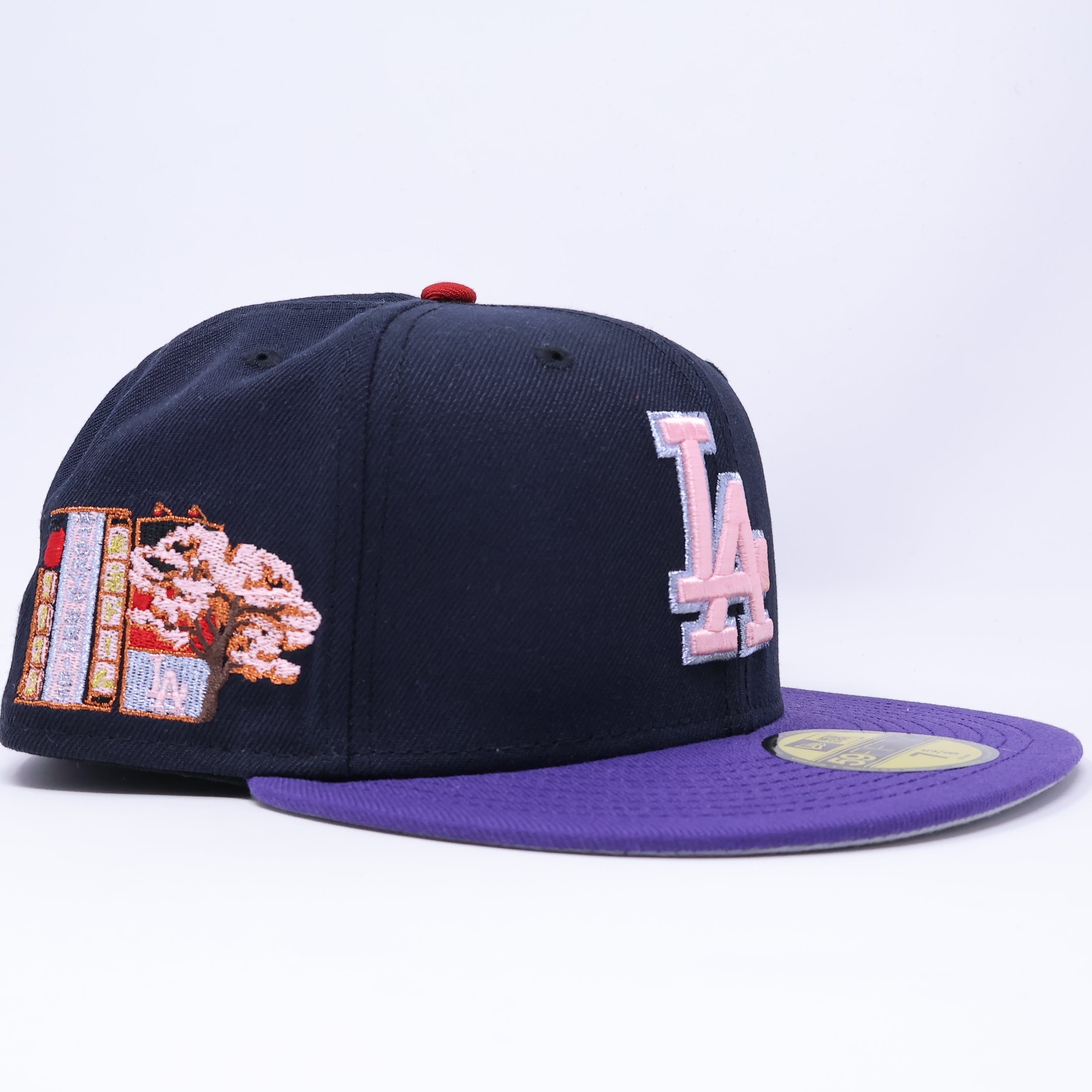 NWT 5/8 Navy Los Angeles Dodgers Tokyo Series 59fifty New Era Fitted Hat Cap
