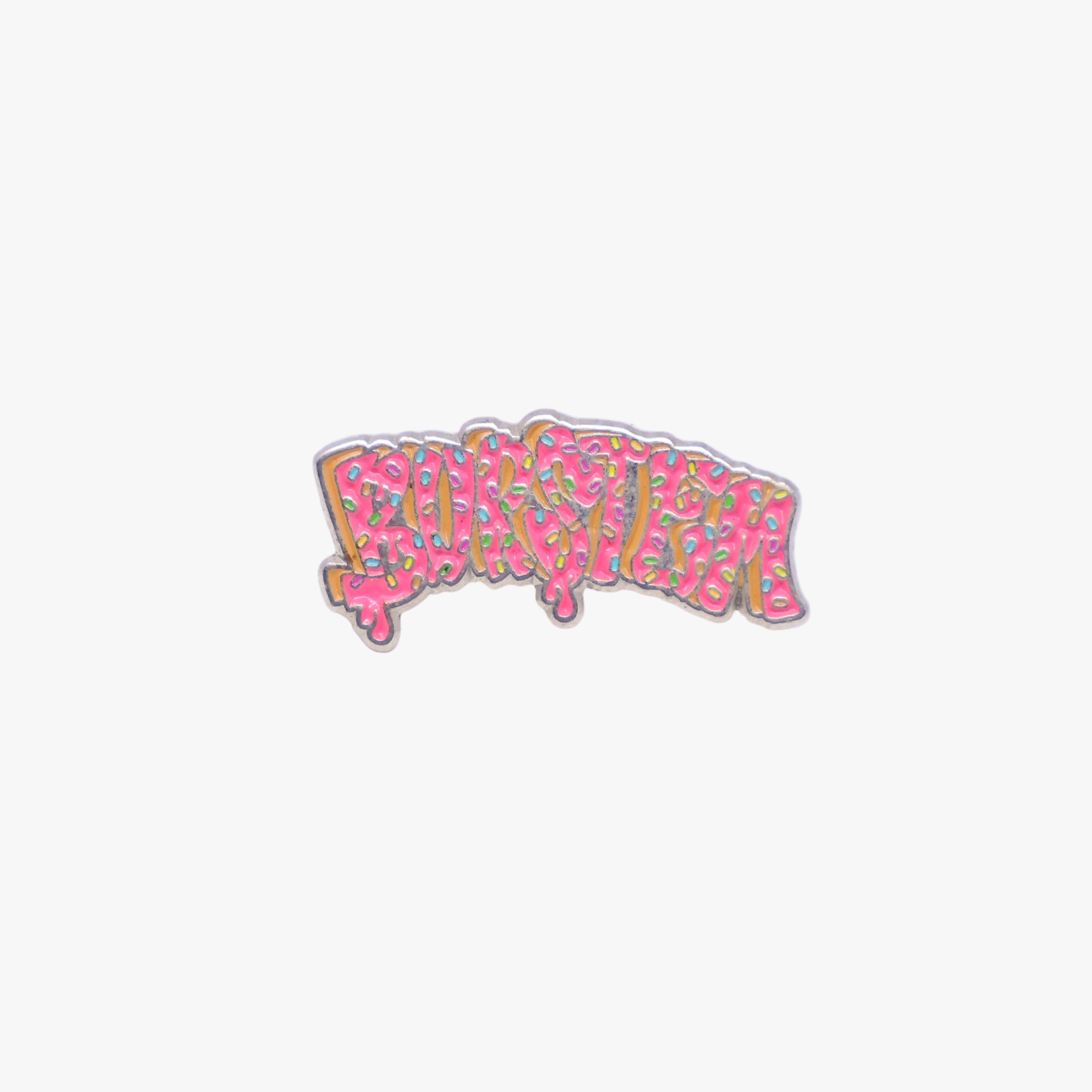 Burstem Script Pin
