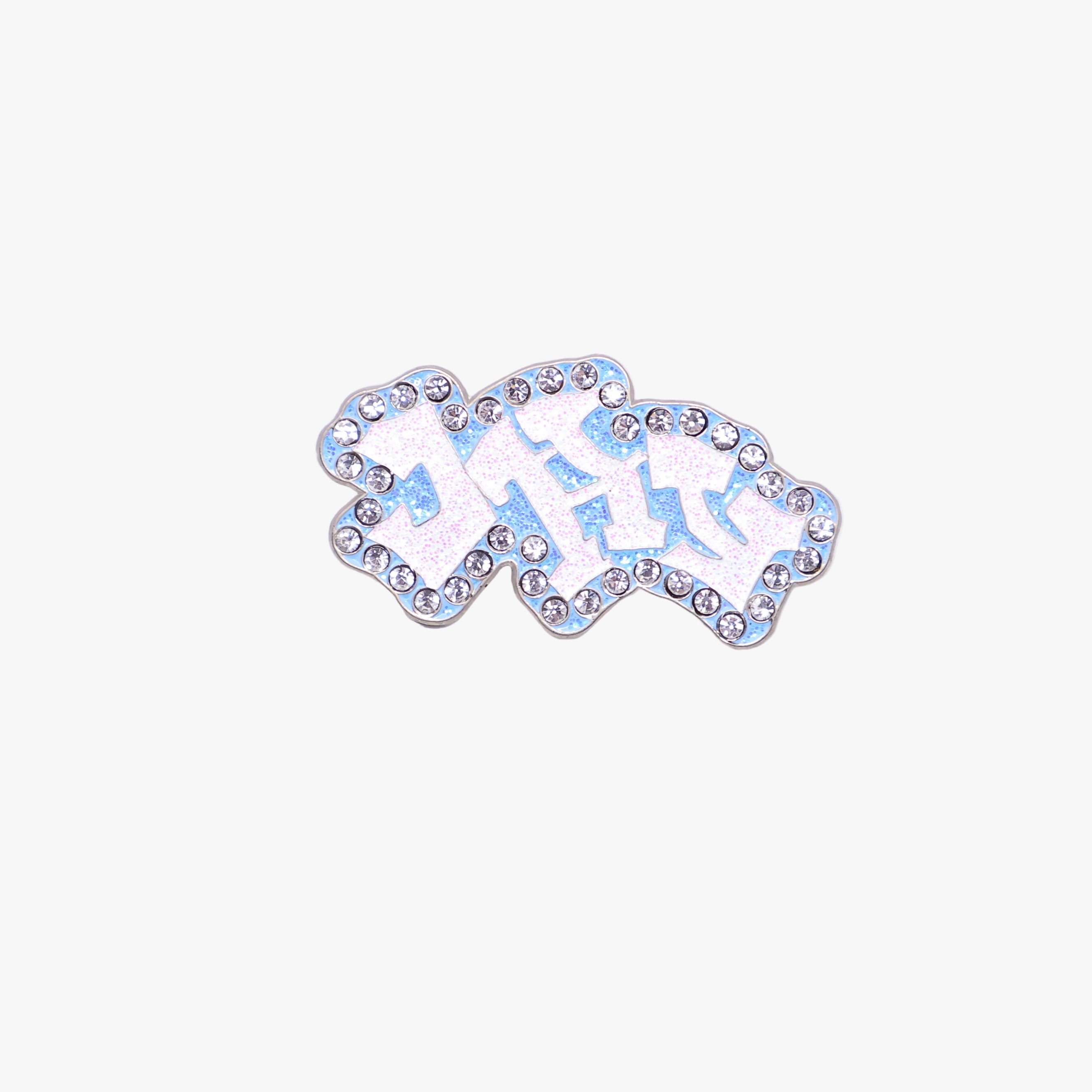 JHY' Graffiti Script Pin