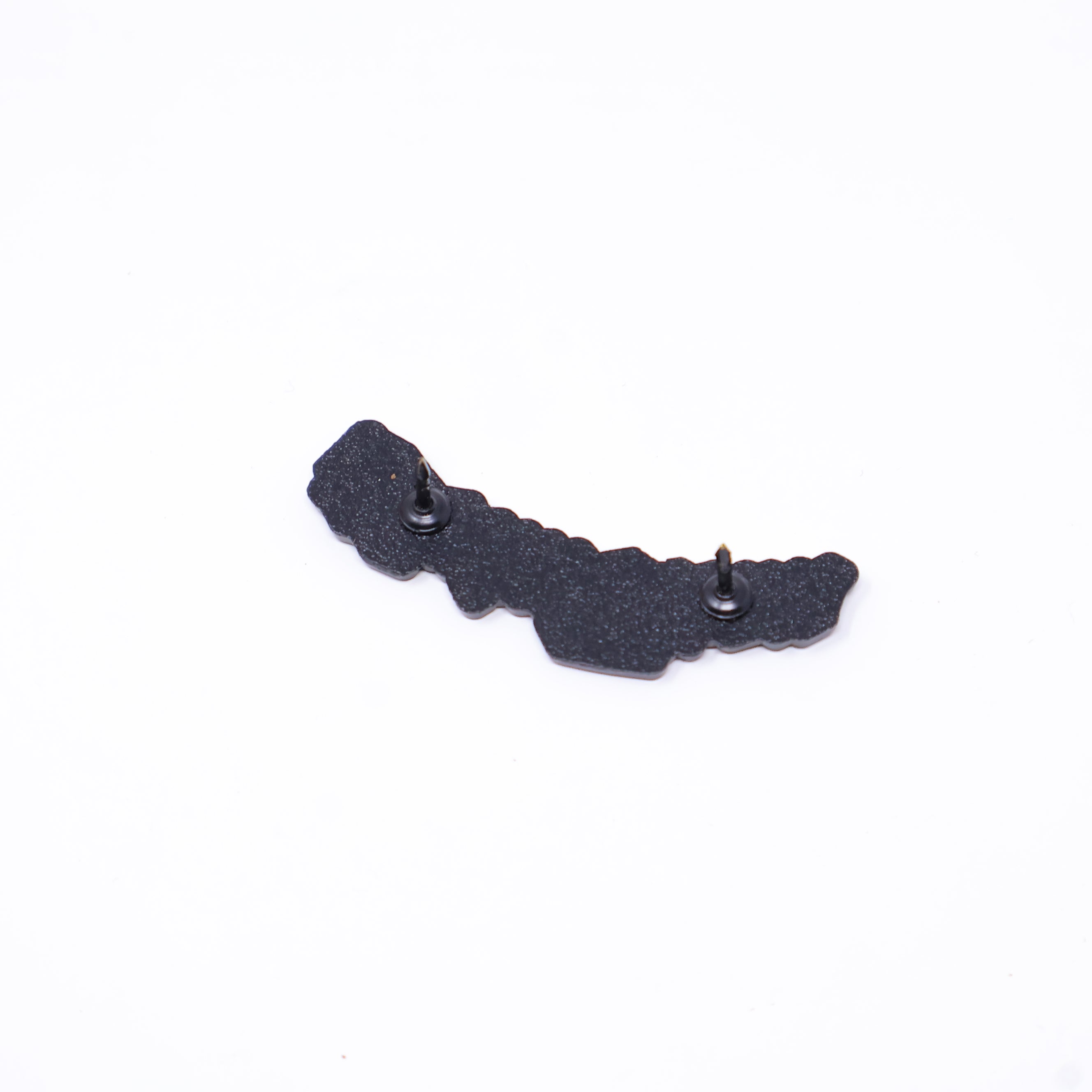 Yellow Brim Titan Script Pin