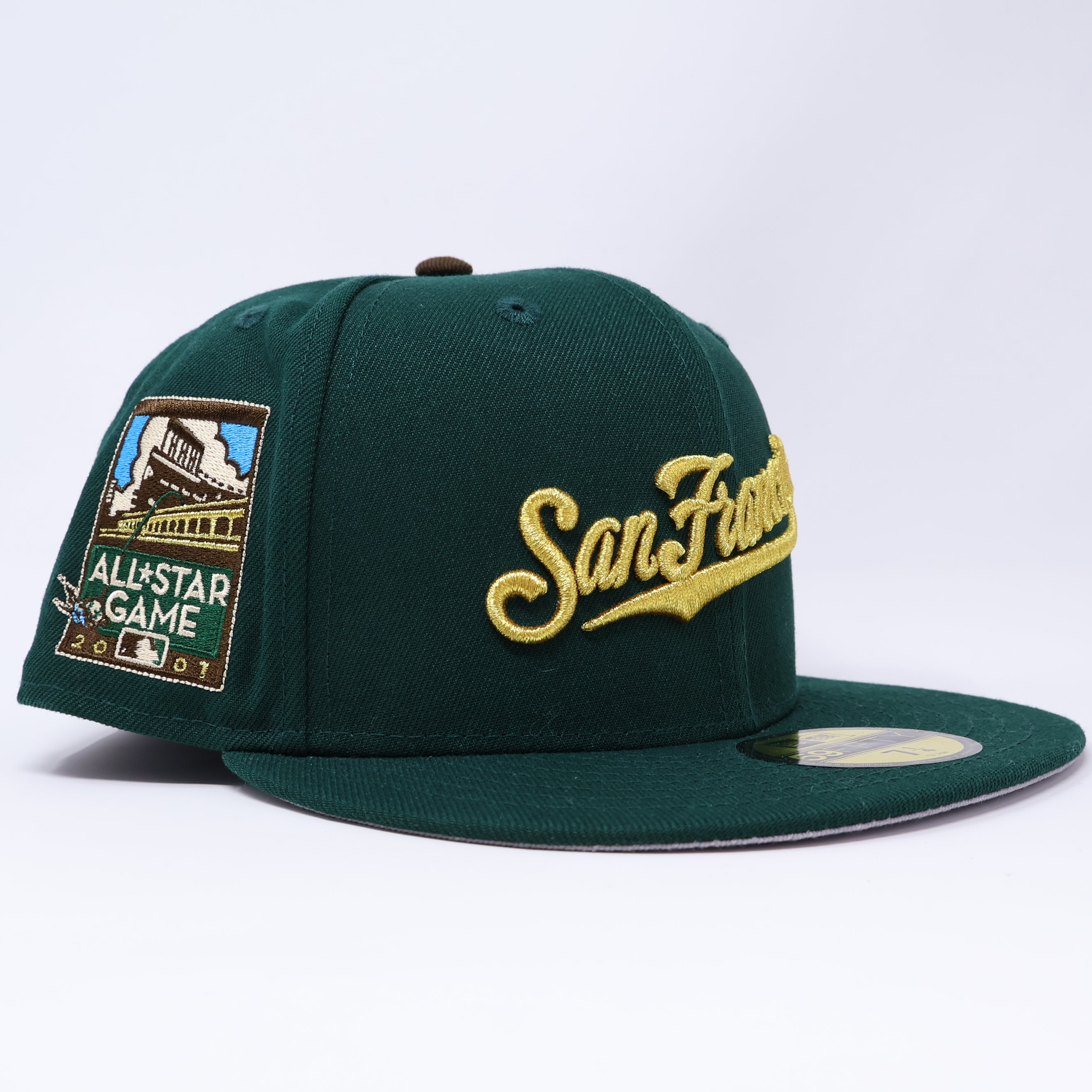 NWT Green San Francisco Giants 2007 All Star Game 59fifty New Era Fitted Hat Cap