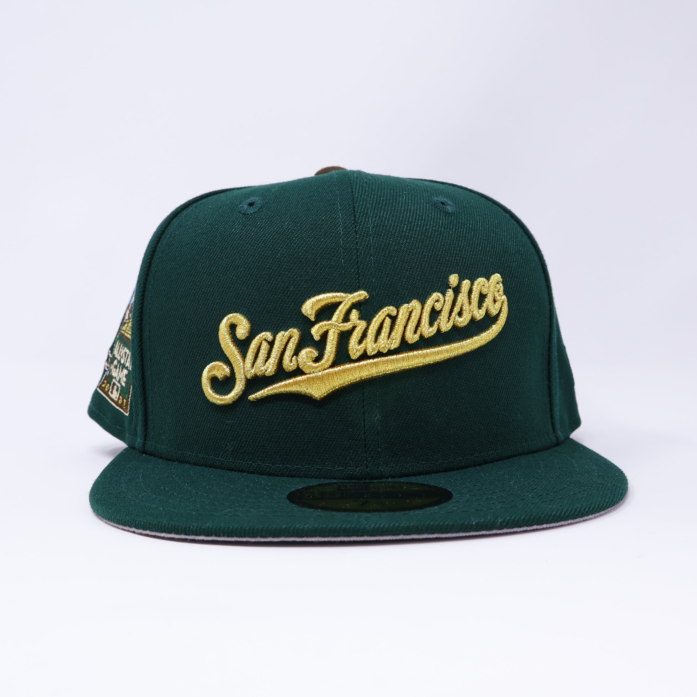 NWT Green San Francisco Giants 2007 All Star Game 59fifty New Era Fitted Hat Cap