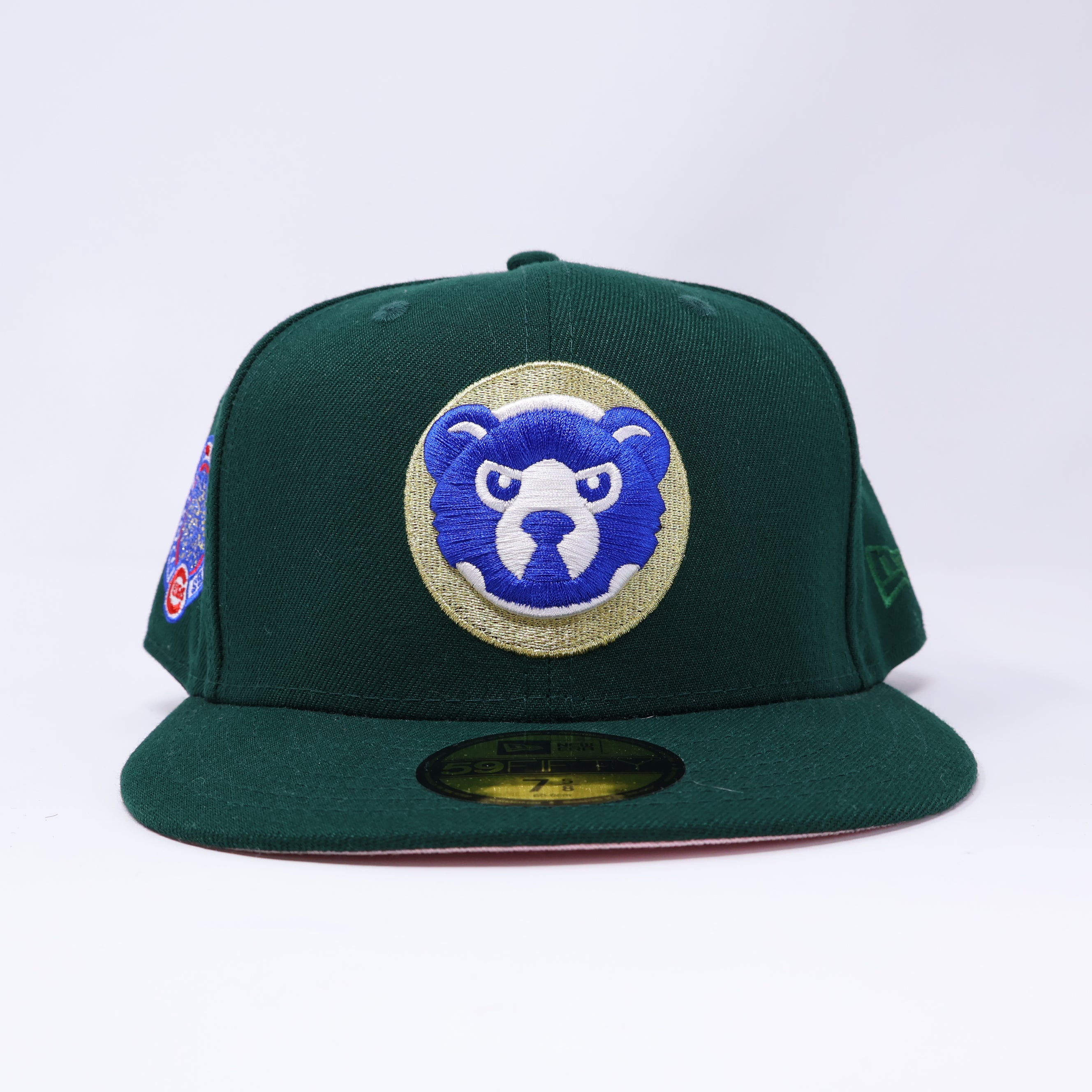 NWT 5/8 Green Chicago Cubs Wrigley Field 59fifty New Era Fitted Hat Cap