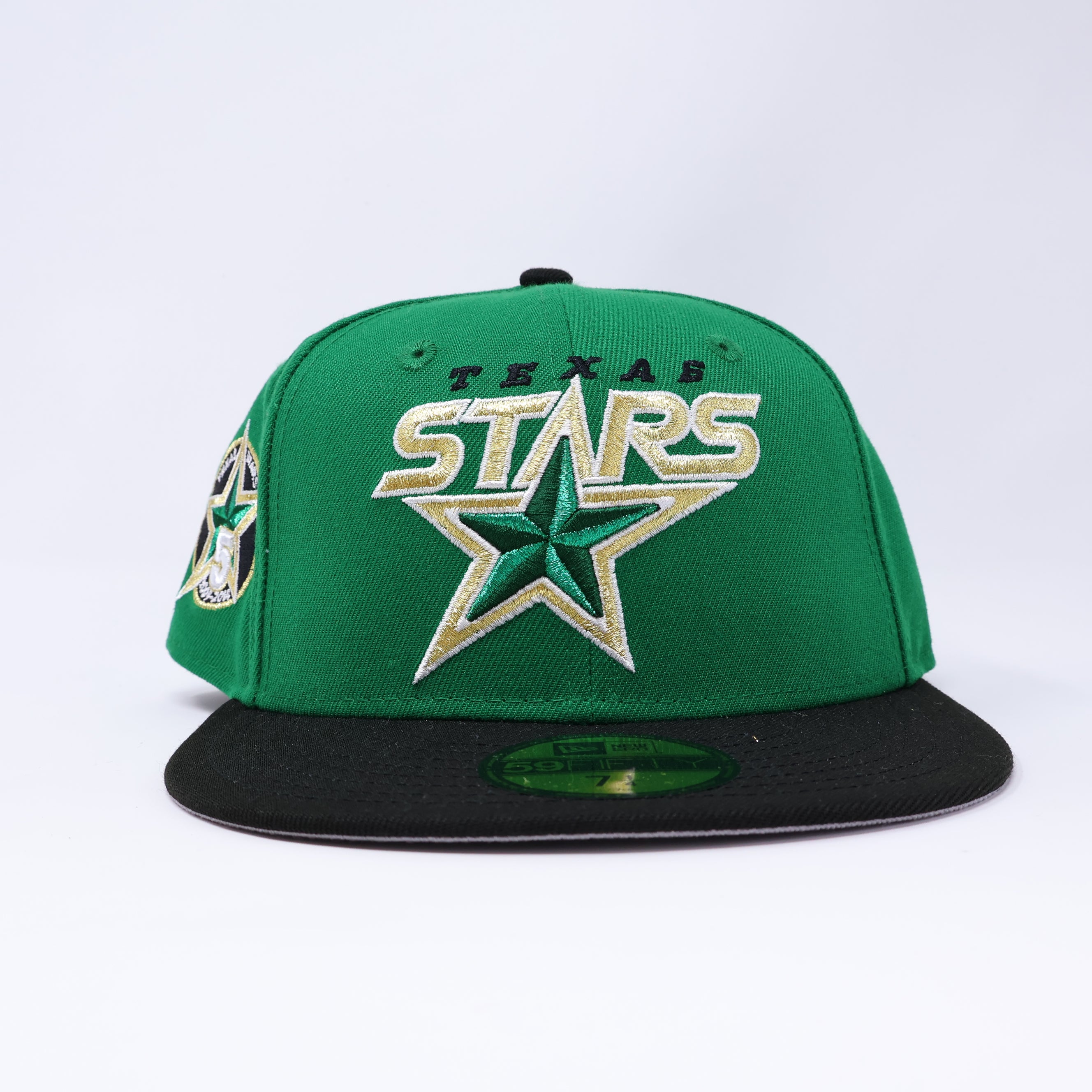 NWT 1/4 Green Dallas Texas Stars AHL NHL 59fifty New Era Fitted Hat Cap