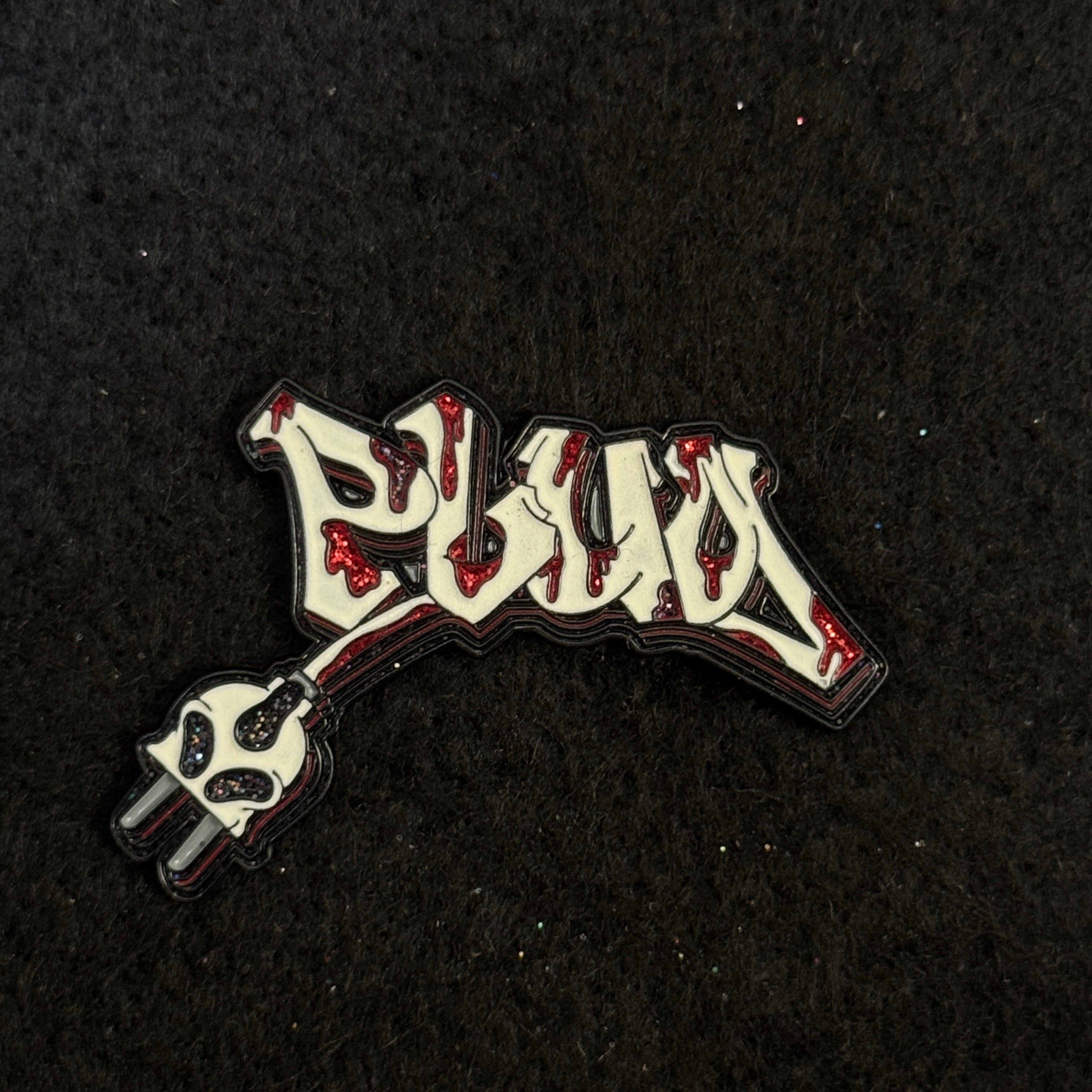 PLUG Scream Graphic Pin