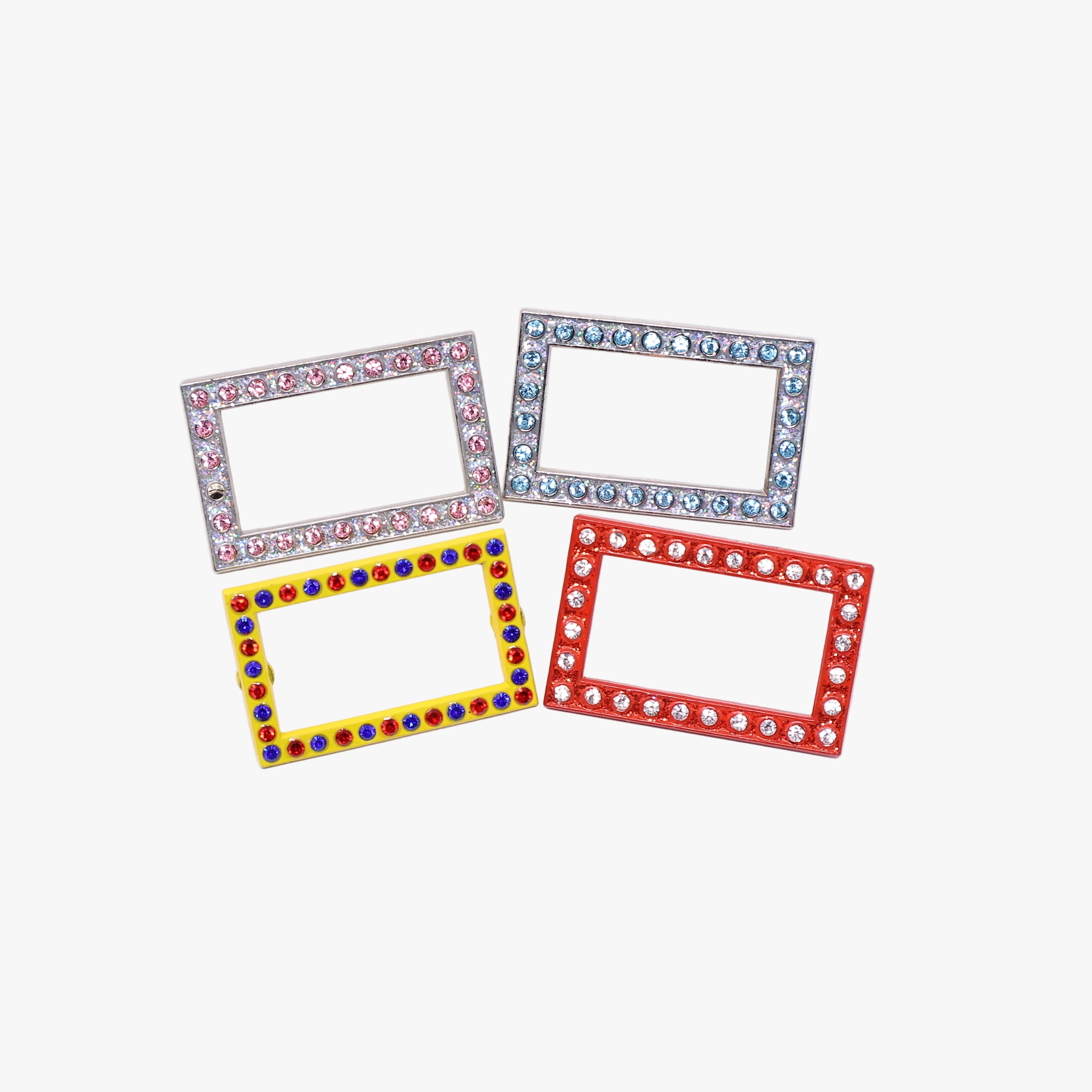 Rhinestone MLB Logo Pin