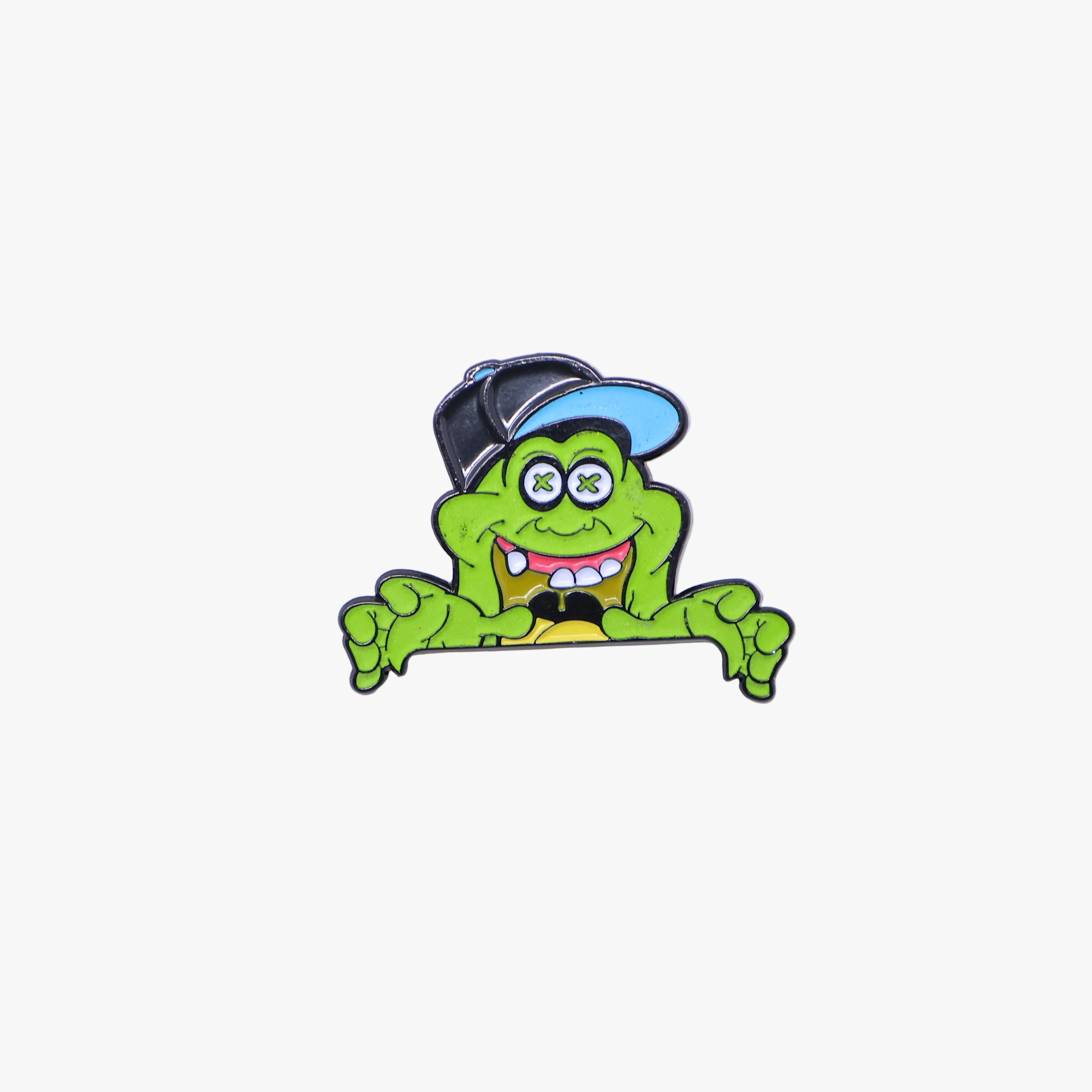 Slimer MLB Logo Pin