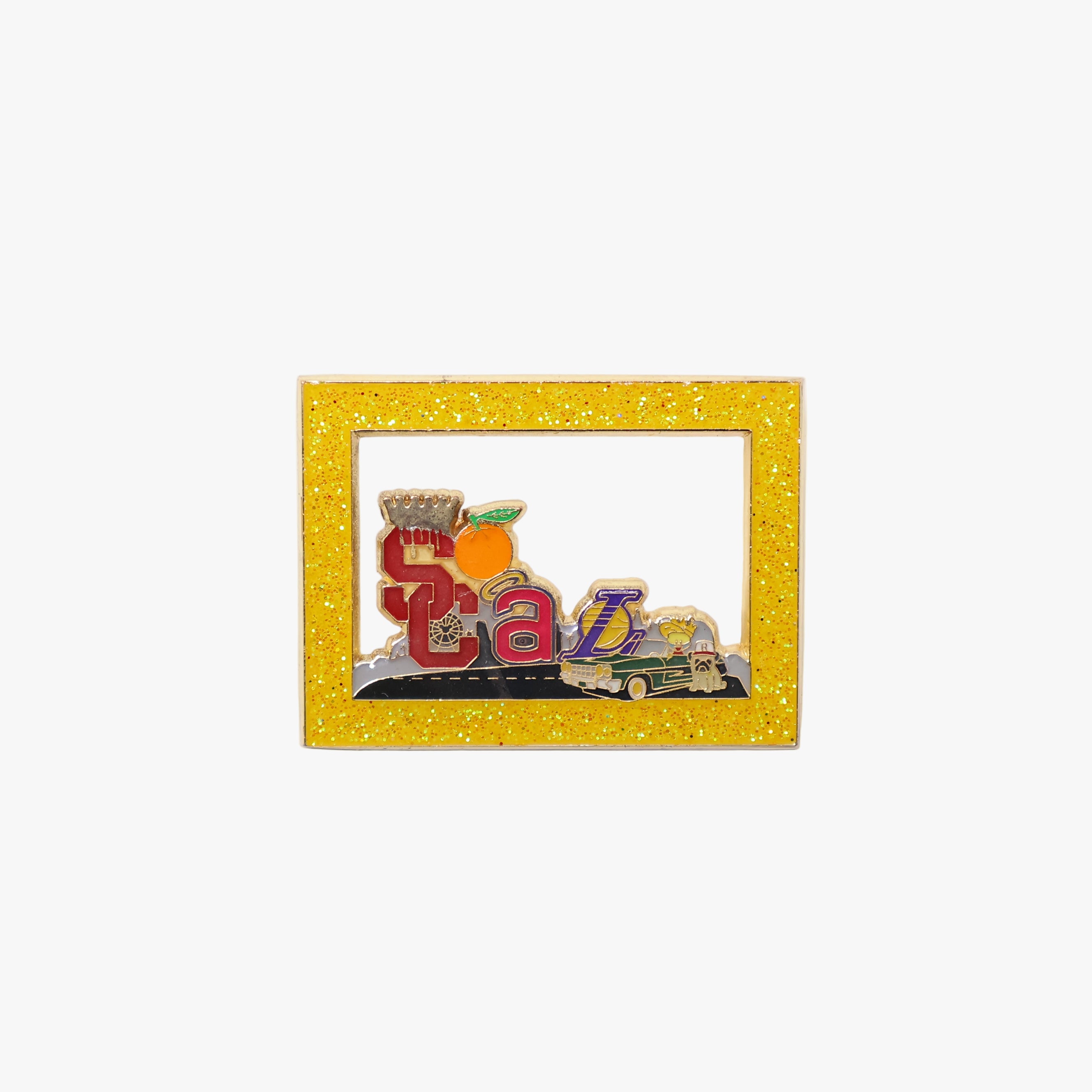 California Represent MLB Logo Pin