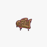Burstem Graffiti Script Pin