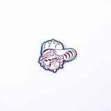 Cap World Graphic Pin