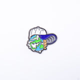 Cap World Graphic Pin