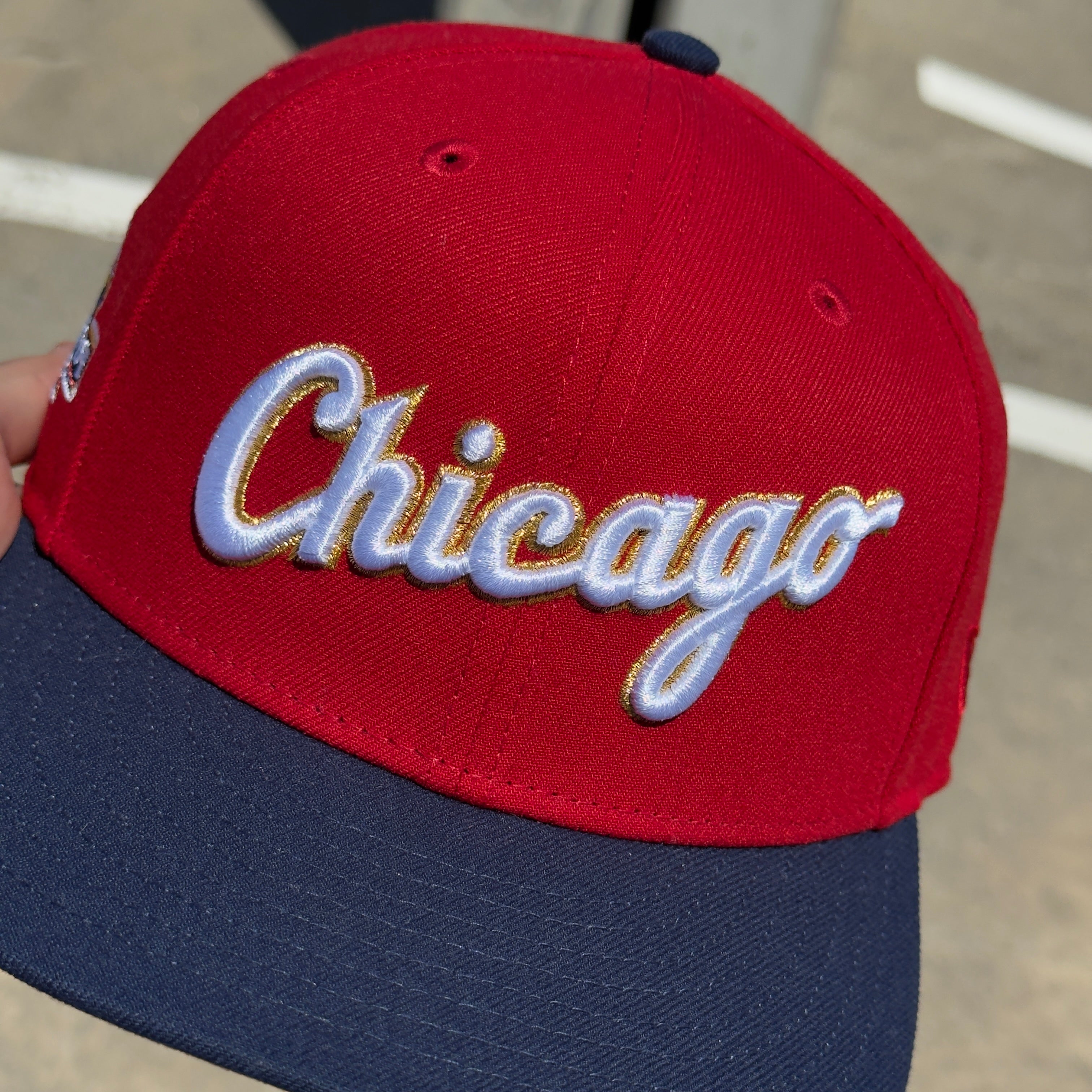 7 1/4 USED Red Chicago White Sox All Star Game Hatclub 59fifty New Era Fitted Hat Cap