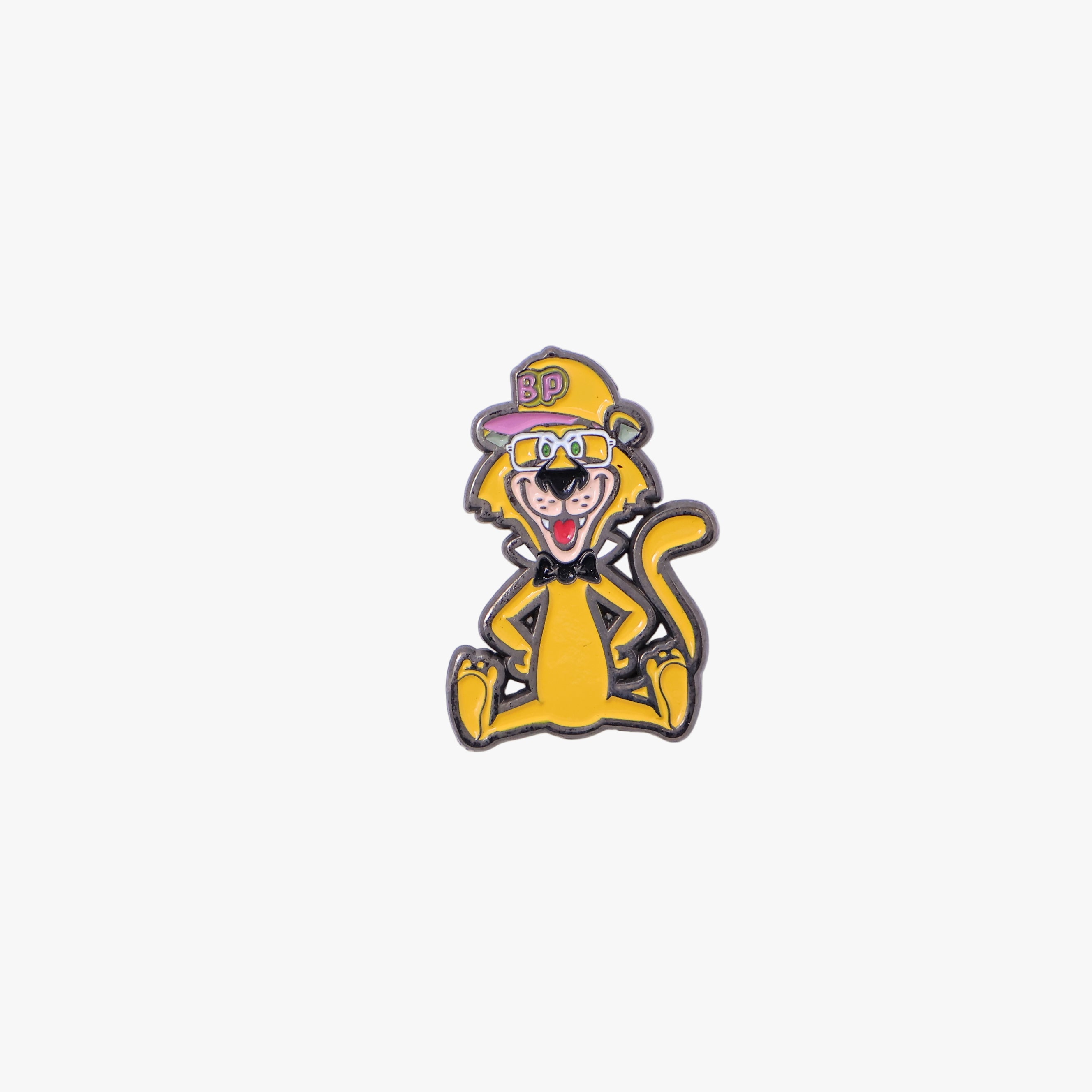 Sitting Tiger Graphic Pin