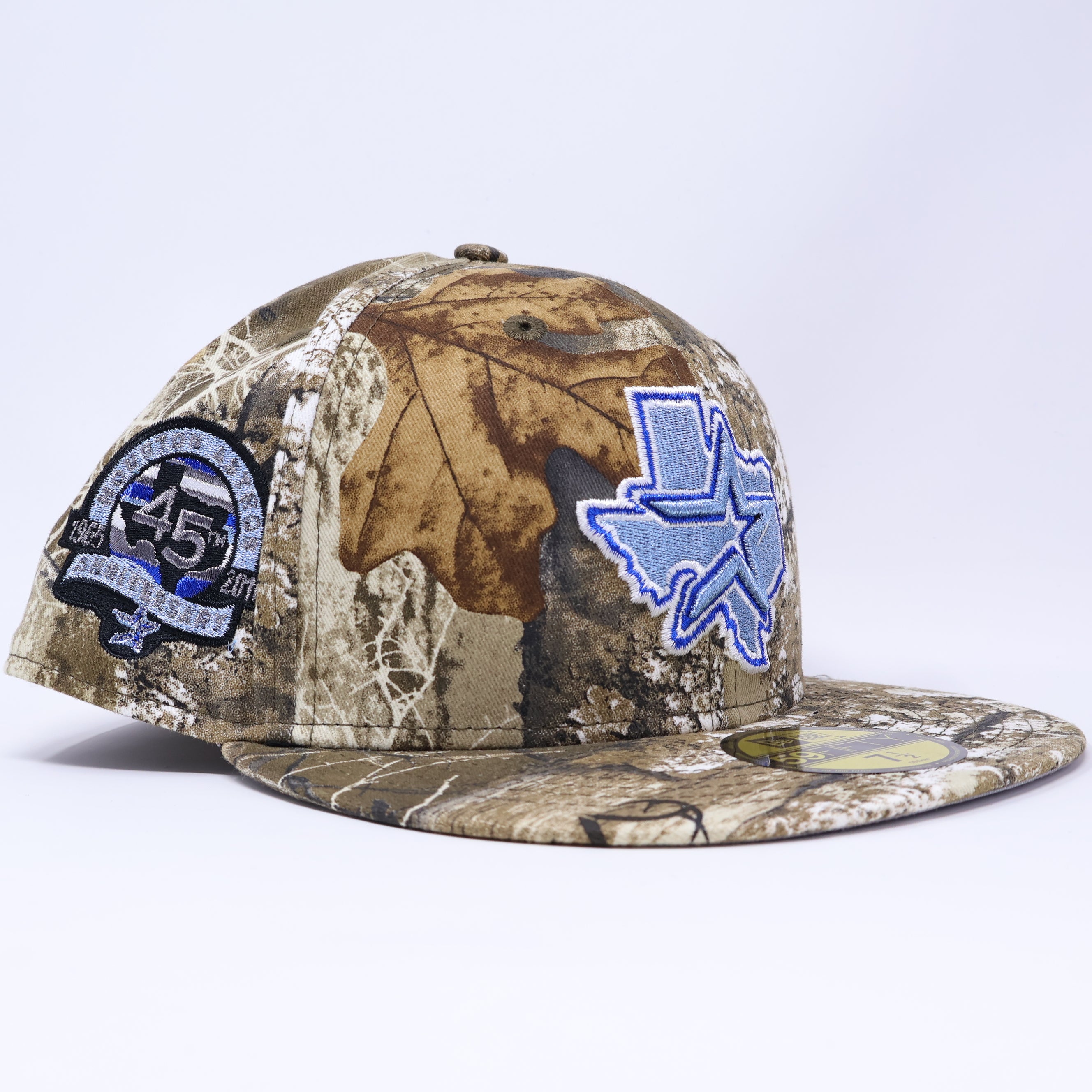 NWT Realtree Houston Astros 45th Anniversary 59fifty New Era Fitted Hat Cap