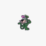 On-the-move Tiger Graphic Pin