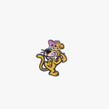 On-the-move Tiger Graphic Pin