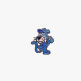 On-the-move Tiger Graphic Pin