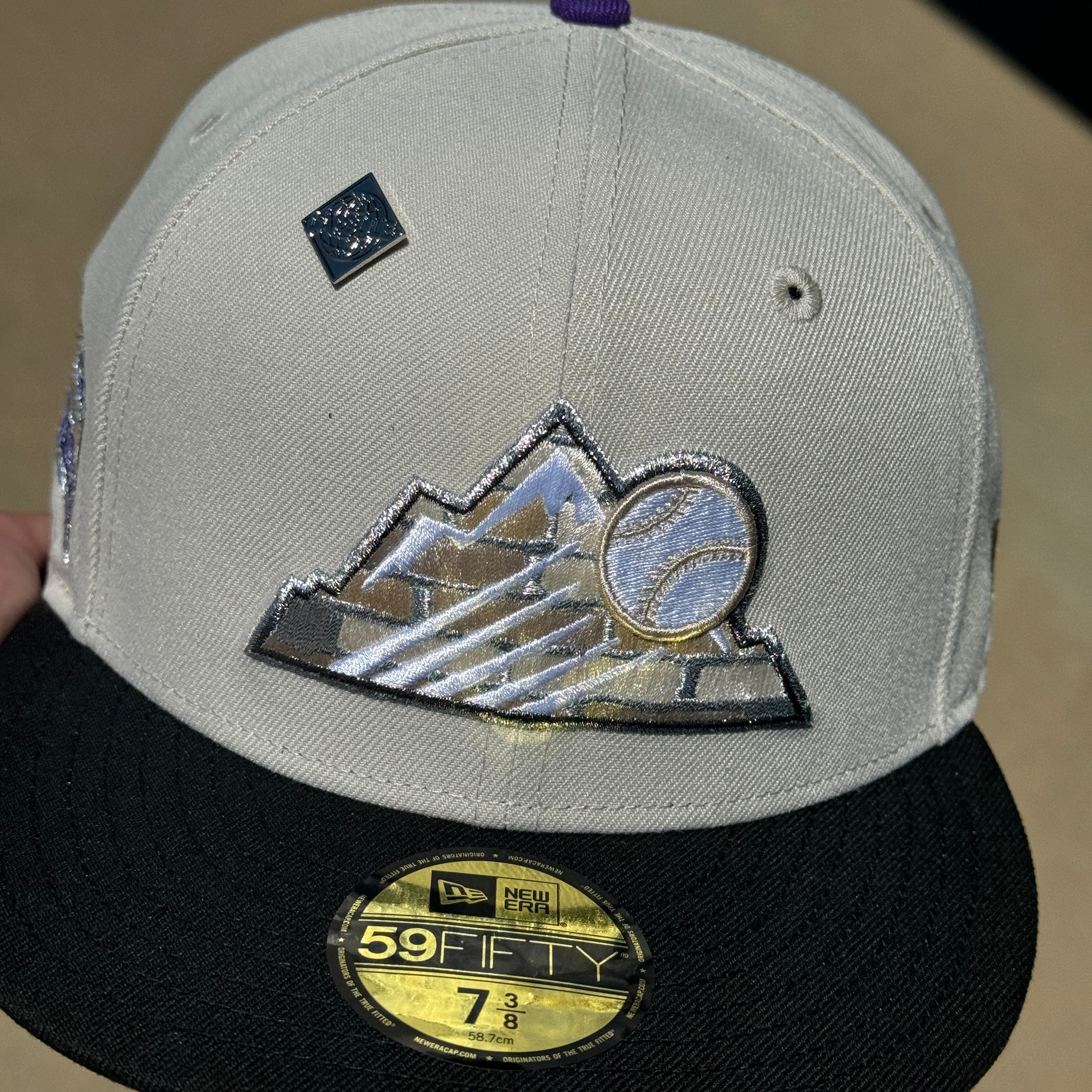 Capsule Exclusive Frostbite 2024 Colorado Rockies 7 3/8 With Pin