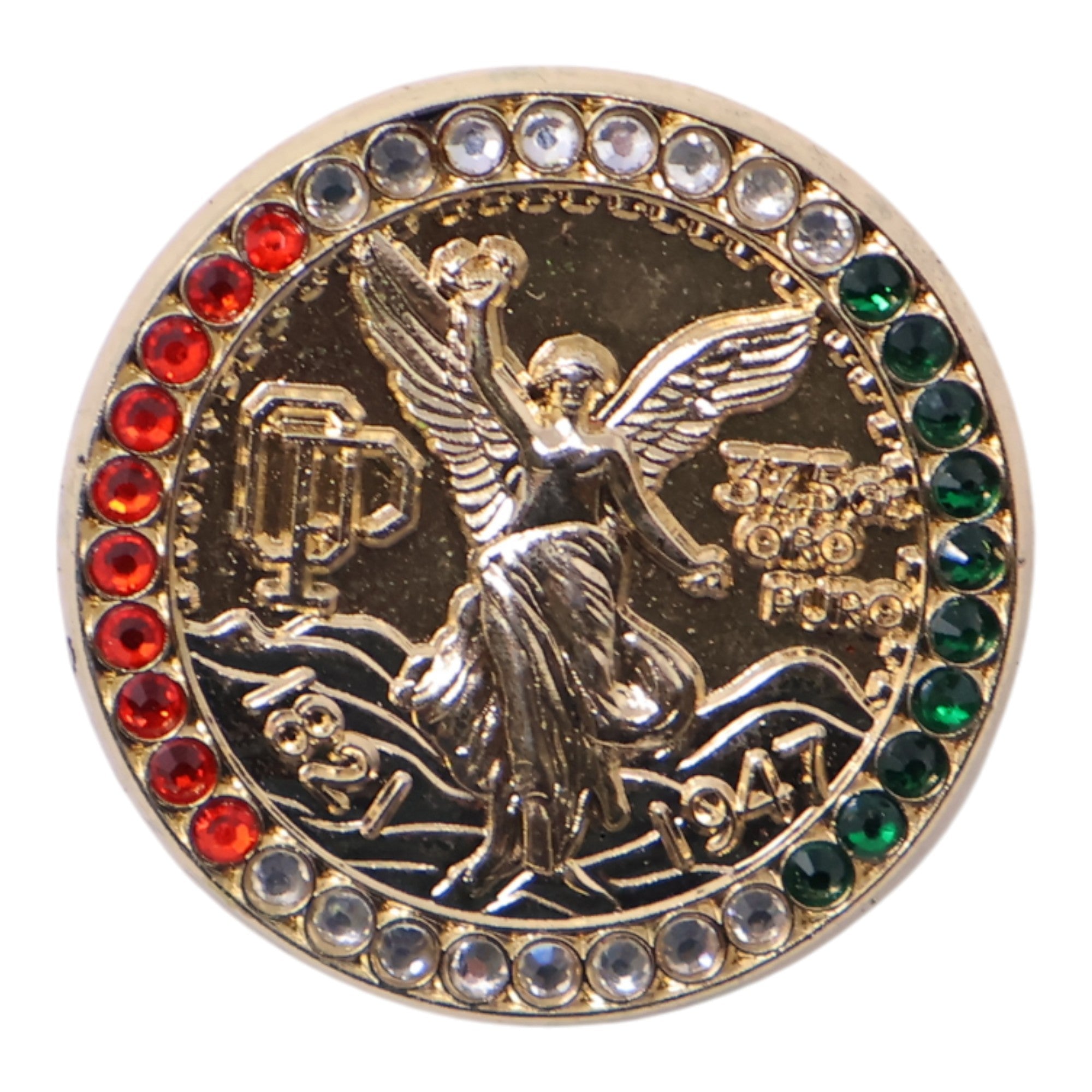 Centenario Bandera Coin Pin