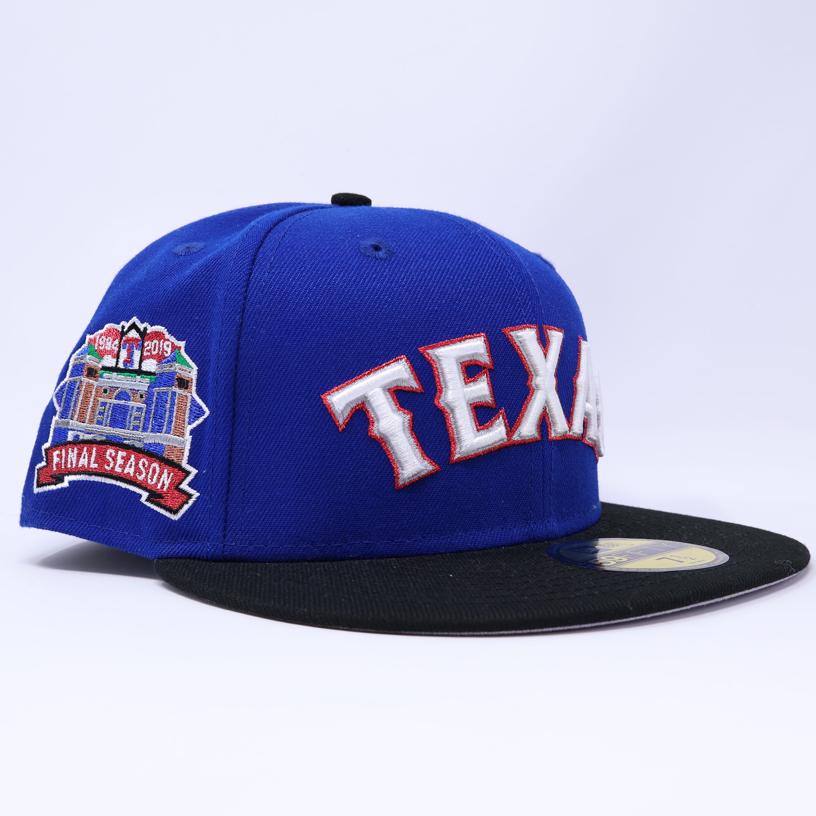 NWT Blue Dallas Texas Rangers Final Season 59fifty New Era Fitted Cap Hat