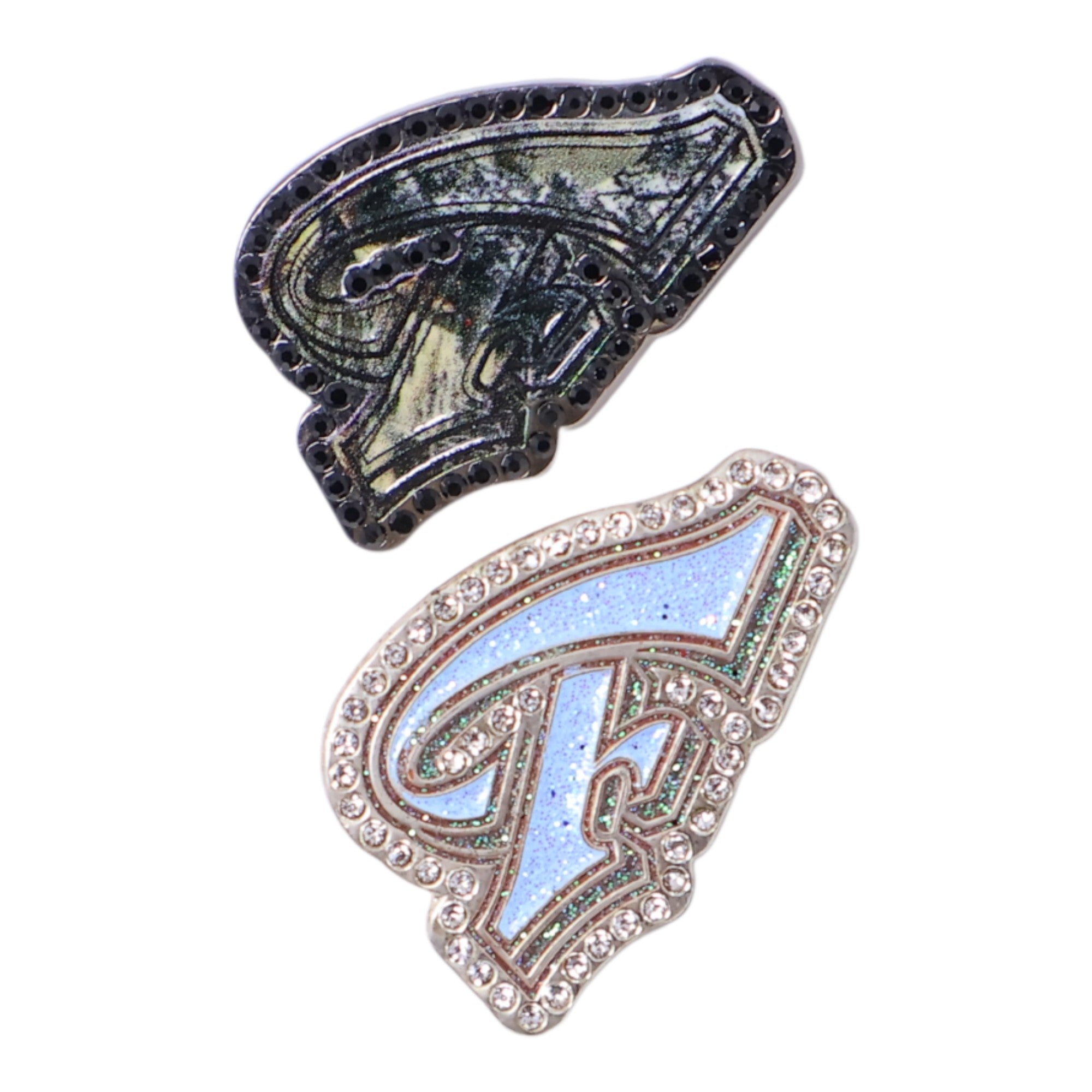 Letter F Script Pin