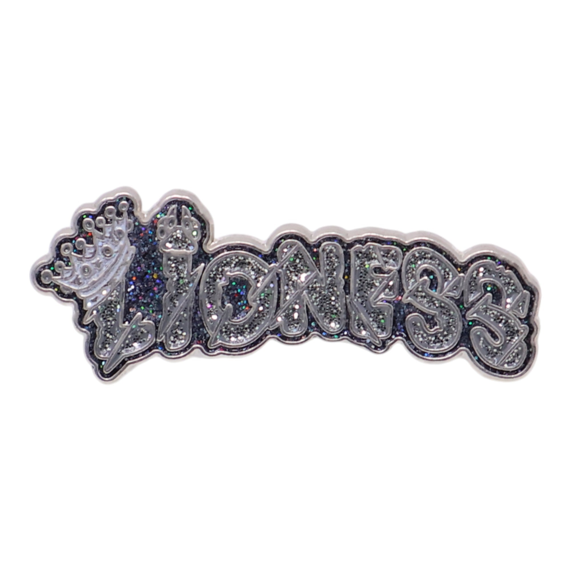 Lioness Script Pin