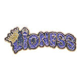Lioness Script Pin