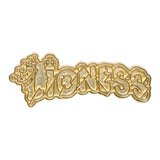 Lioness Script Pin