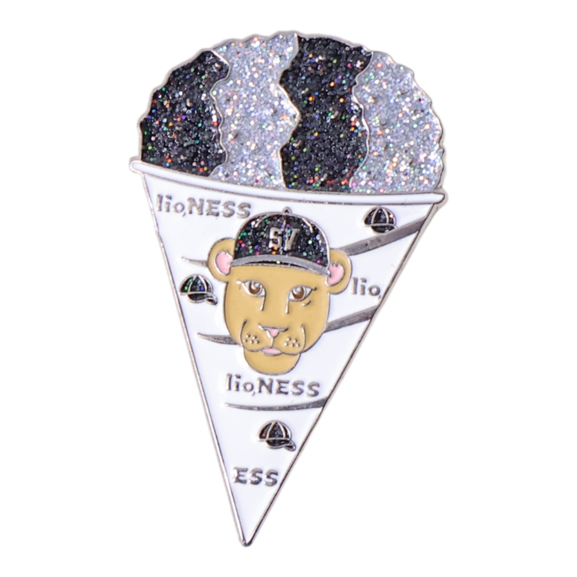 Lioness Snowcone Graphic Pin
