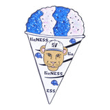 Lioness Snowcone Graphic Pin