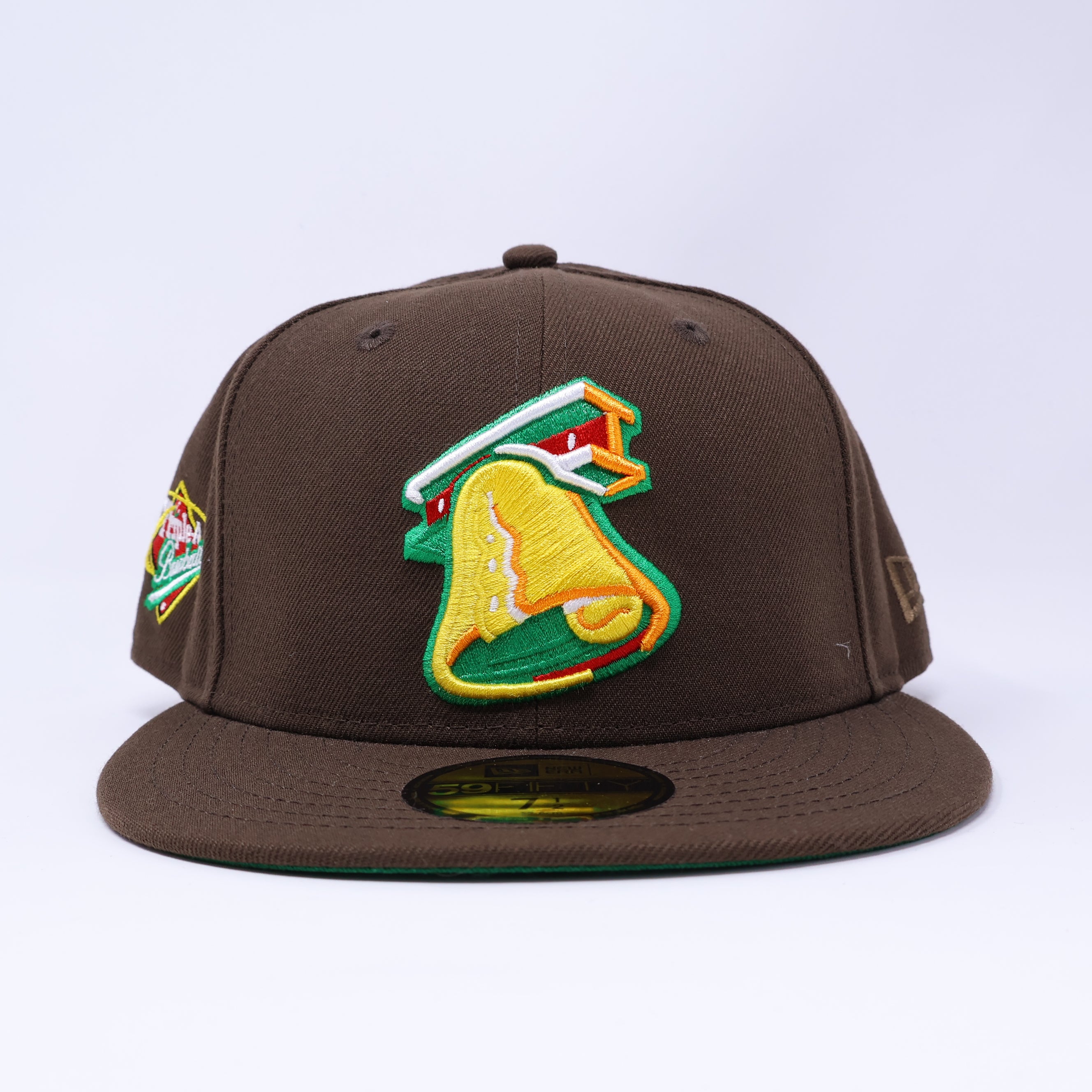 Brown Lehigh Valley IronPigs Triple-A Baseball 59fifty New Era Fitted Hat Cap