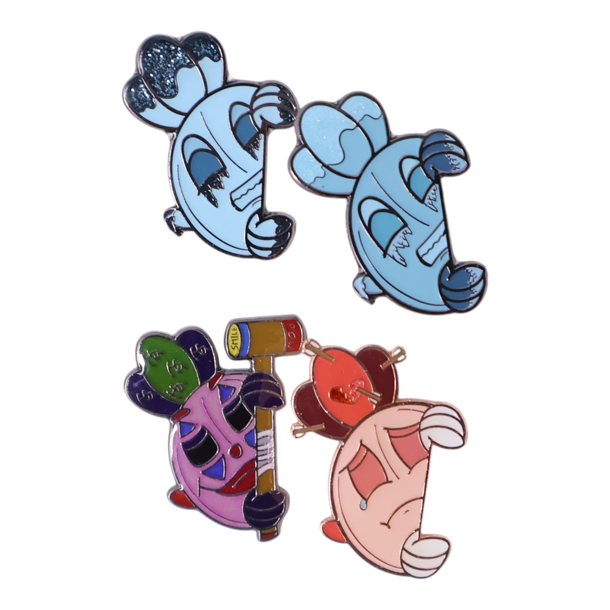 Fictional Character Peeker Pin