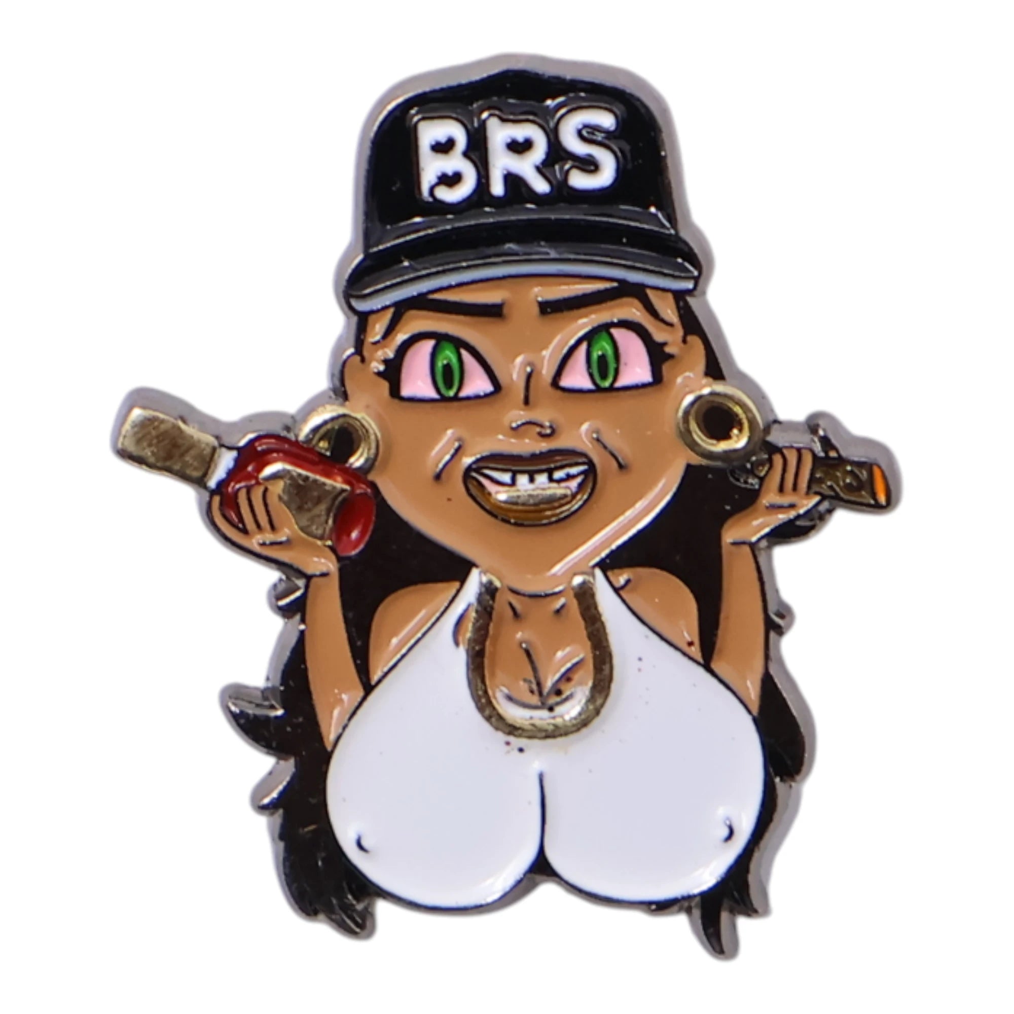 Toxicas Graphic Pin