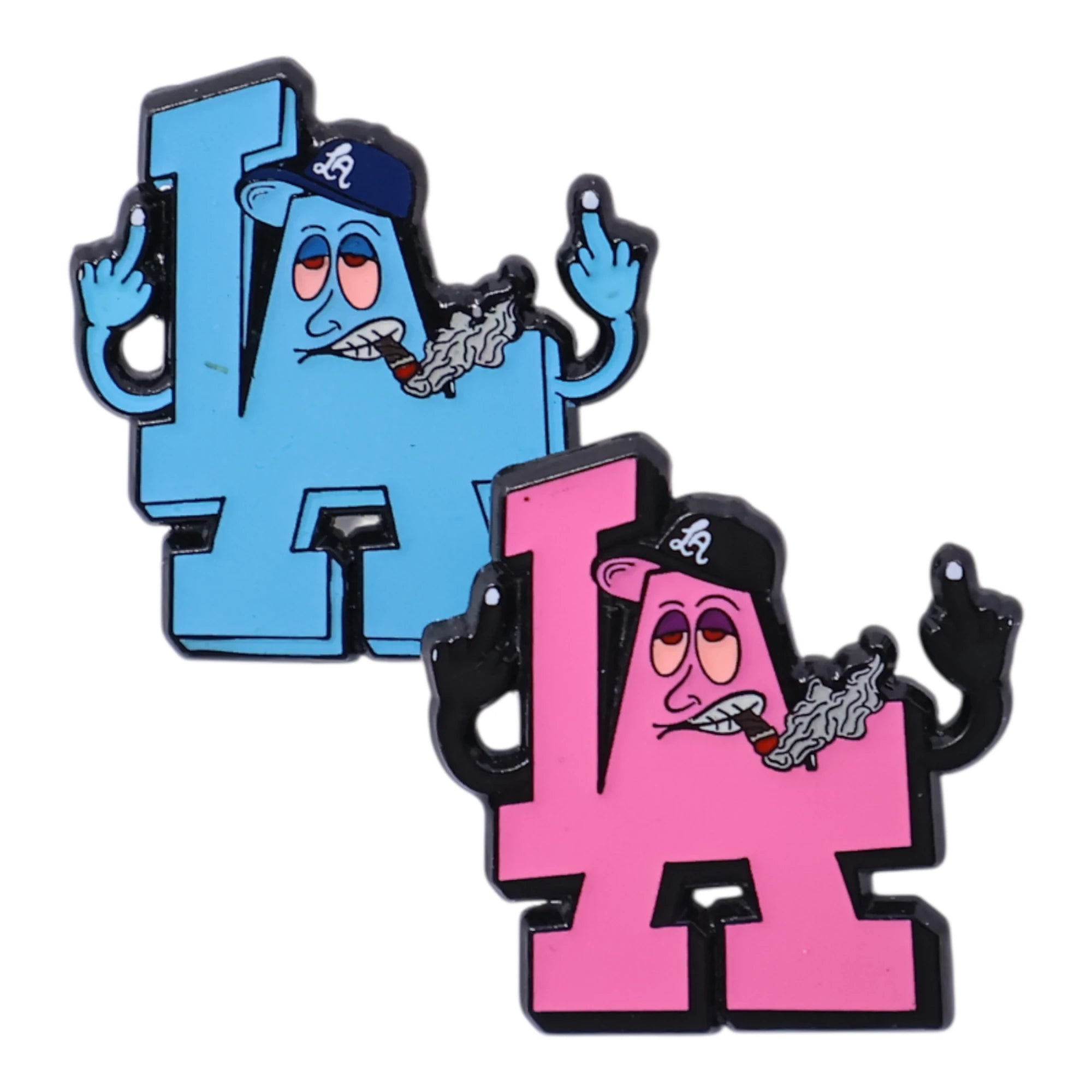 LA Logo High Graphic Pin