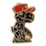 Dinosaur Sketch Graphic Pin