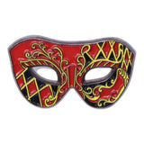 Ornamental Masks Graphic Pin