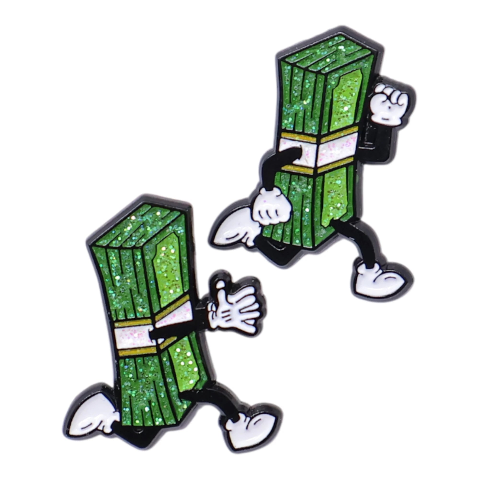 Chasing the Money Graphic Pin