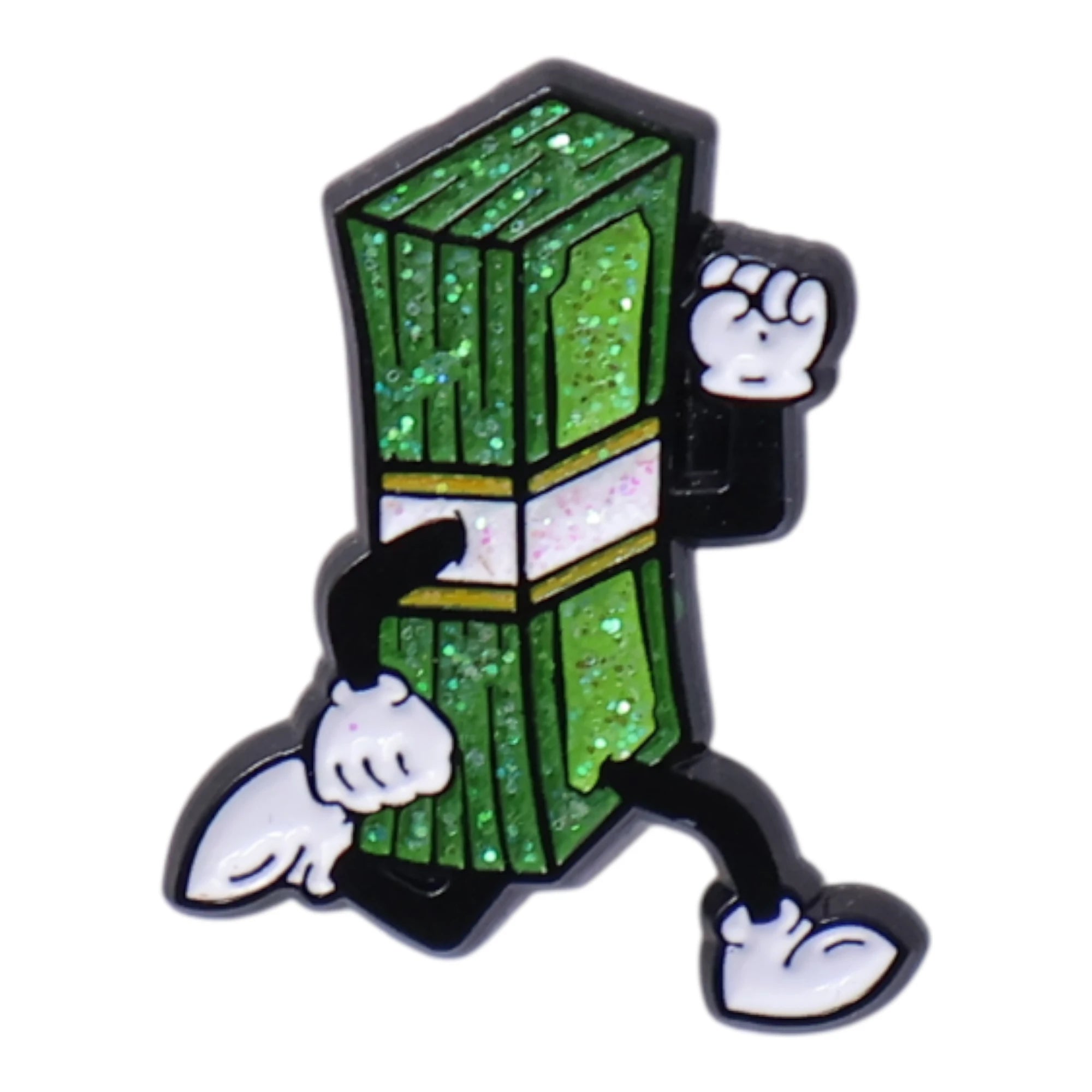 Chasing the Money Graphic Pin