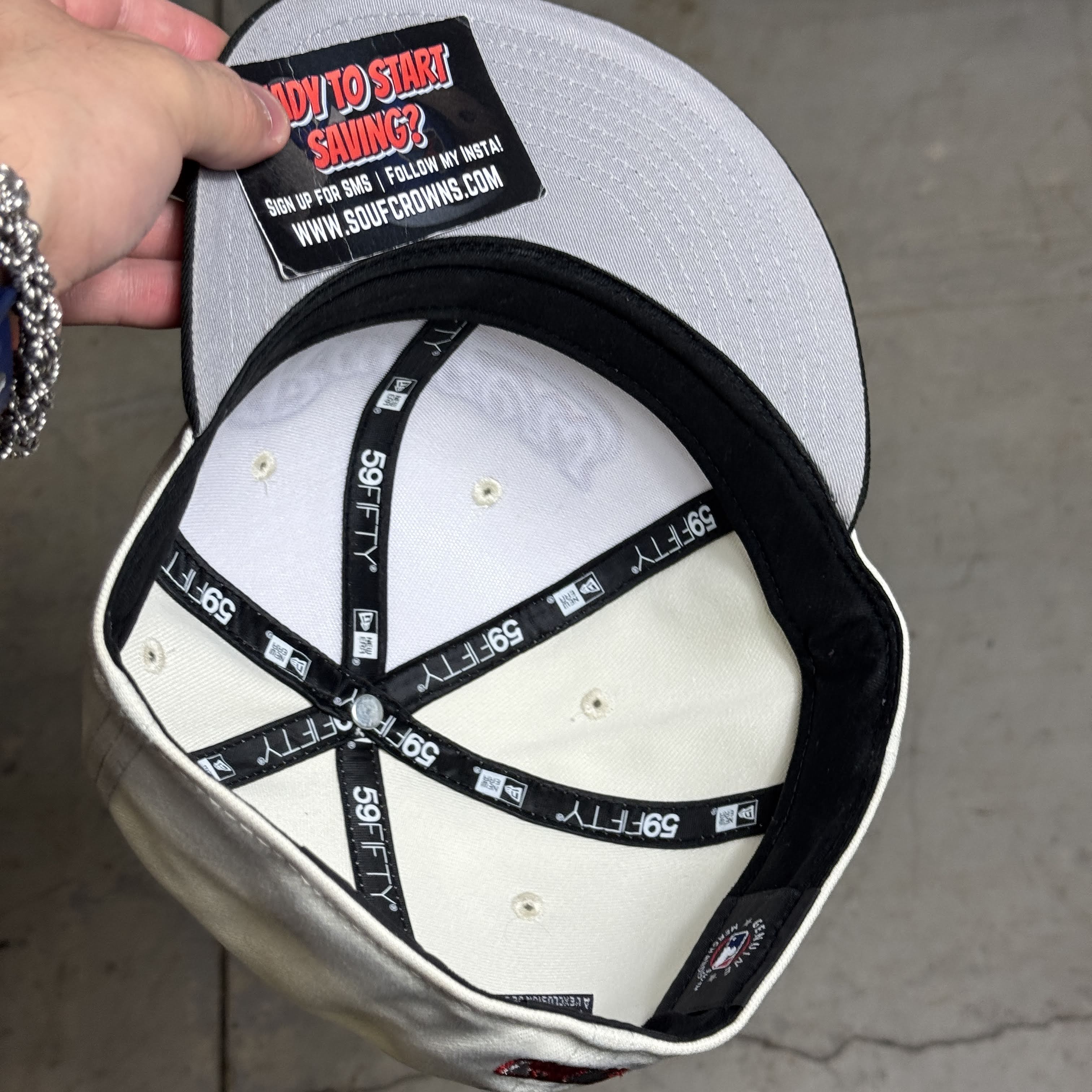USED 5/8 Chrome Dallas Texas Rangers 2024 All Star Game 59fifty New Era Fitted Hat Cap