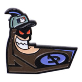 Nega-Chin Graphic Pin